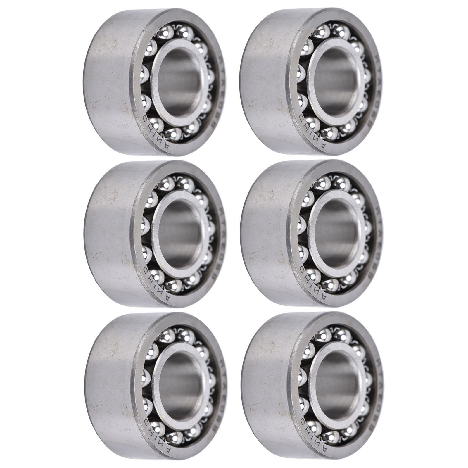 6-teiliges Pendelkugellager, Zweireihig, Radialkontakt, Mechanisches Zubehör 2203
