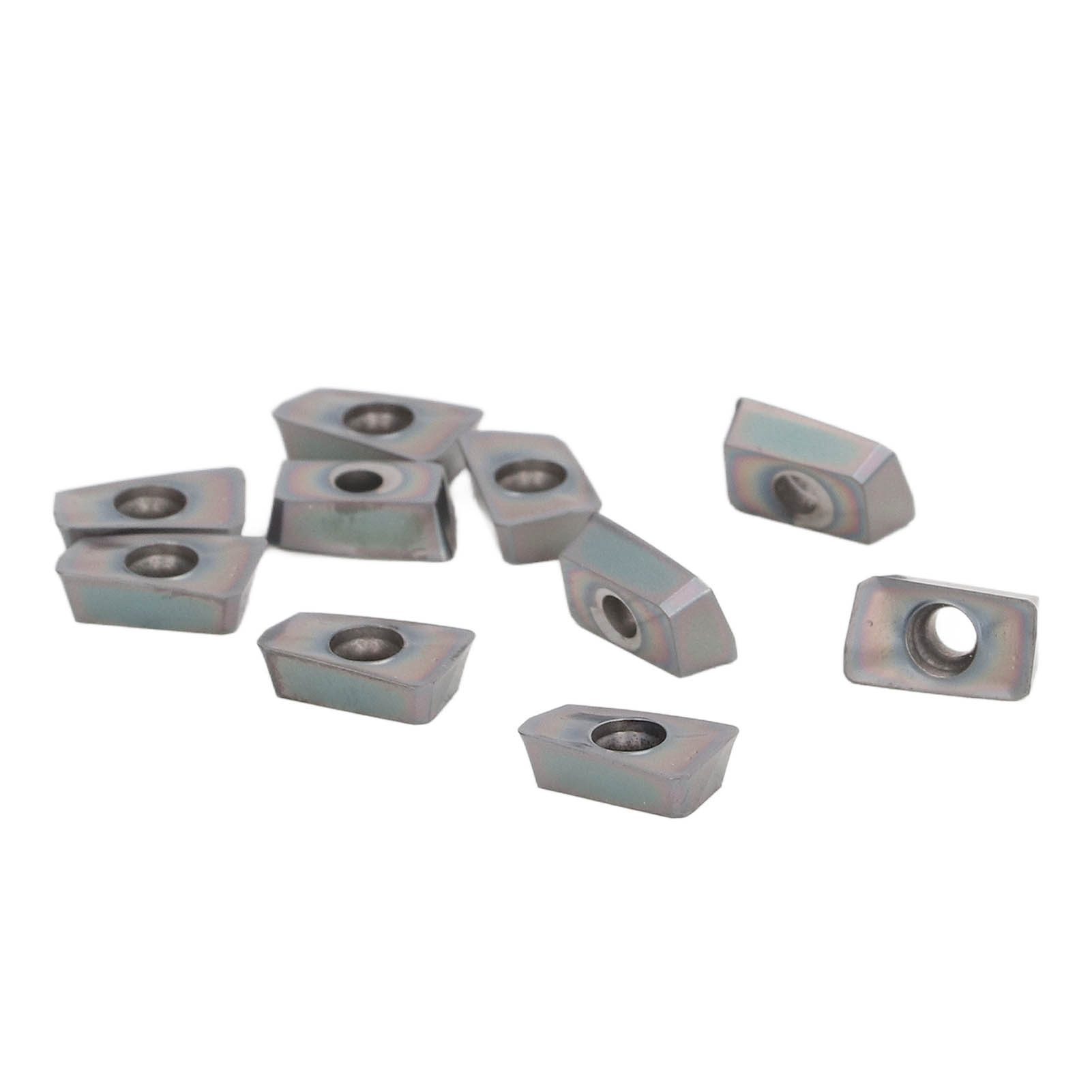 10 Beschichtete Hartmetall-dreheinsätze, Industrielle Schneidklingen, Drehbank-spannwerkzeuge, 10er-set