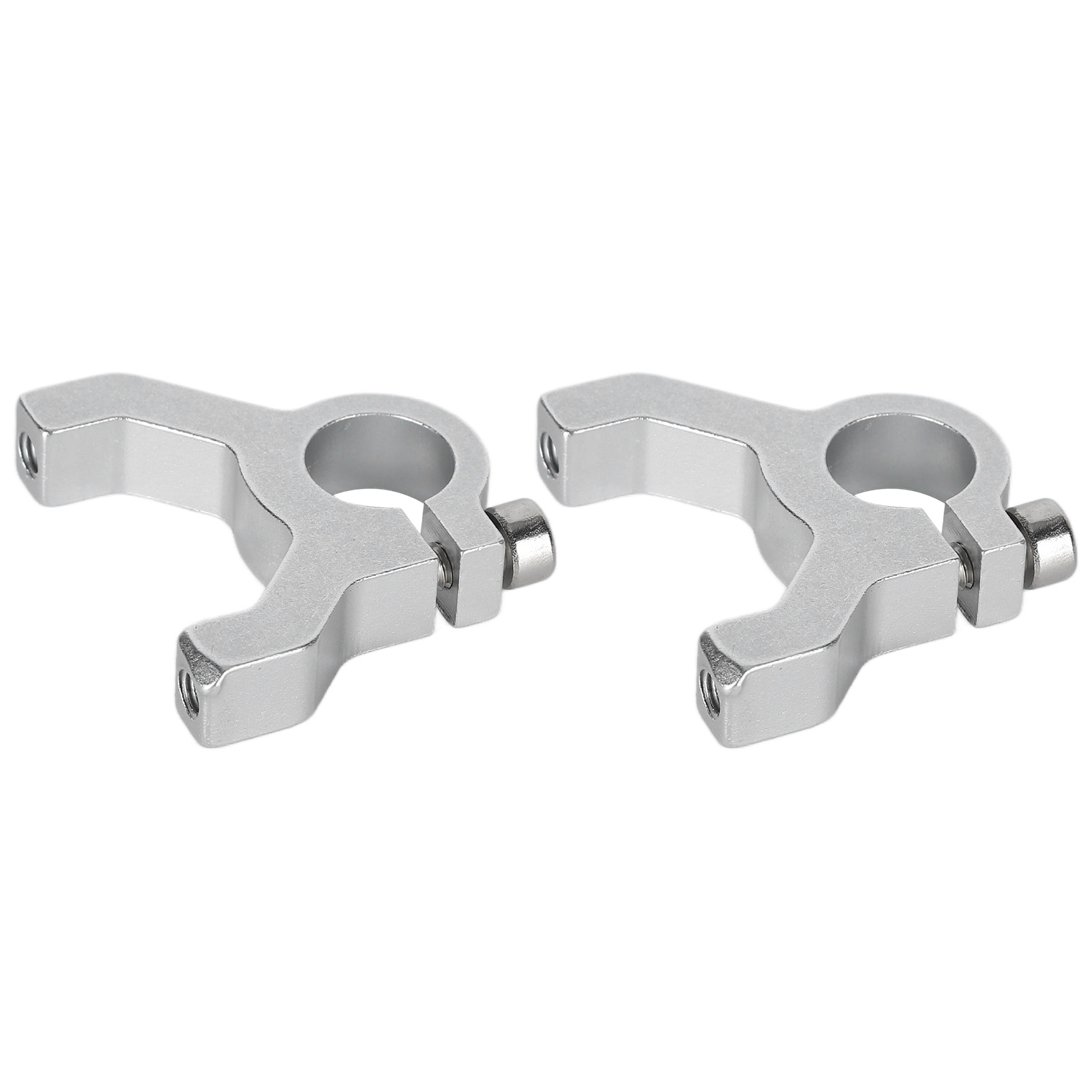 2-teilige Klemmhalterung, Einseitige Doppelrohrklemme Aus Aluminium Für Diy-roboter, Robuste Montageklemme, Nabe 3400-0032-0012