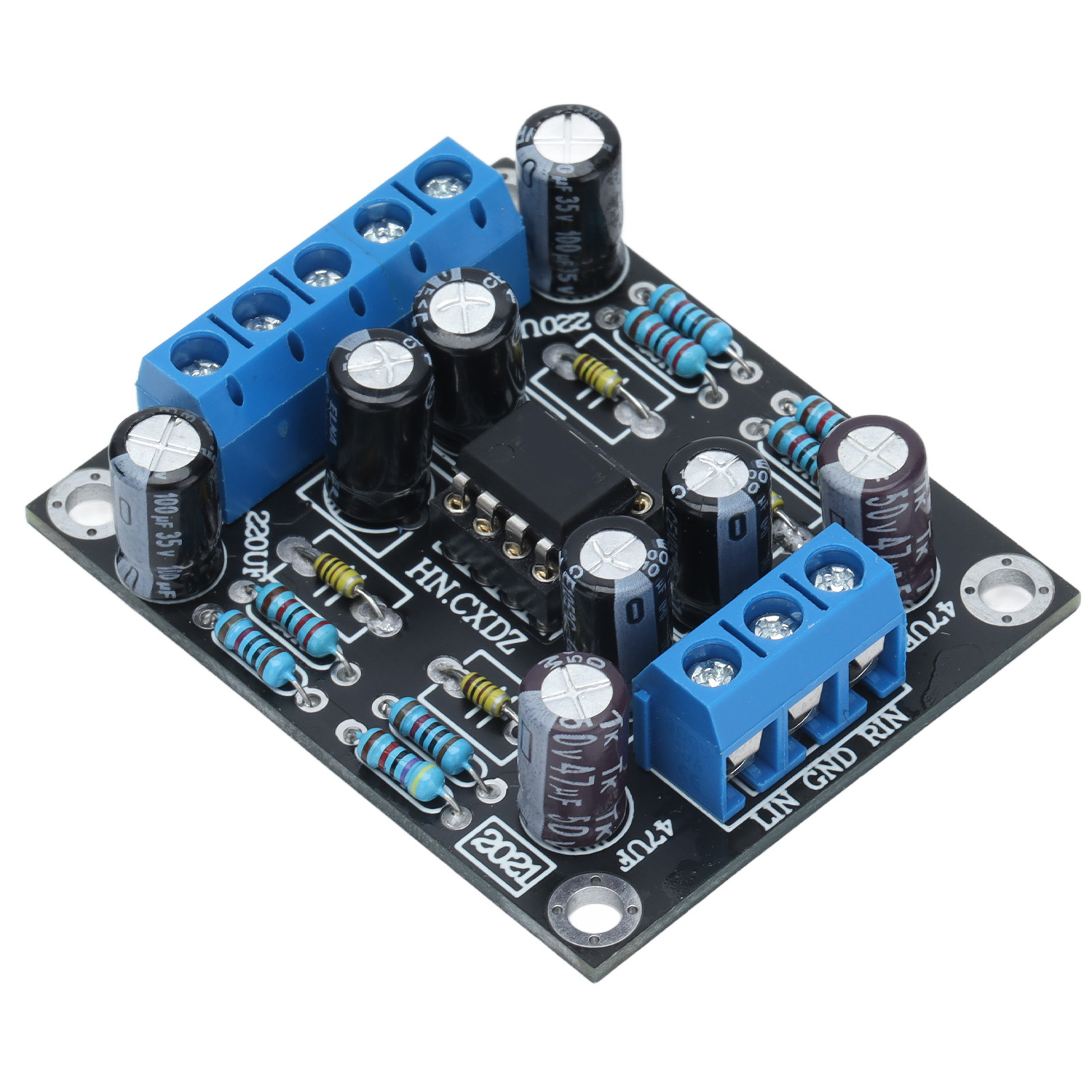 2-kanal-audio-vorverstärker, Vorverstärker-verstärkermodul Für Autolautsprecher, Stereo-platine Mit Einzelleistungsversorgung, Auto-sound-vorverstärker, Klangregler.