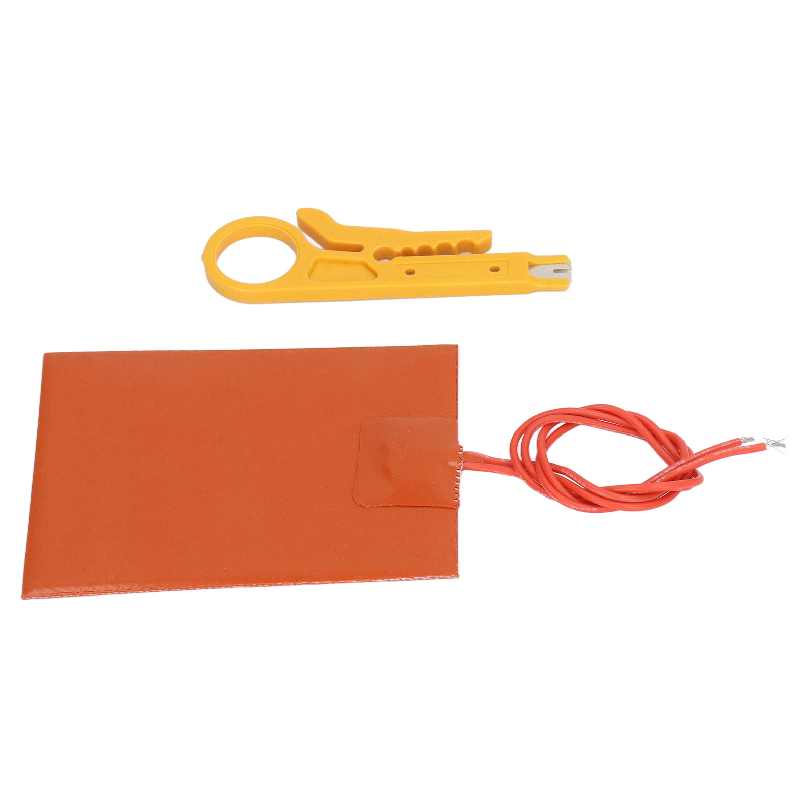 Dünne Silikon-heizmatte 12 V 20 W, Hohe Durchschlagsfestigkeit, Flexibel, Sicher, Hitzebeständig Bis 250 °c