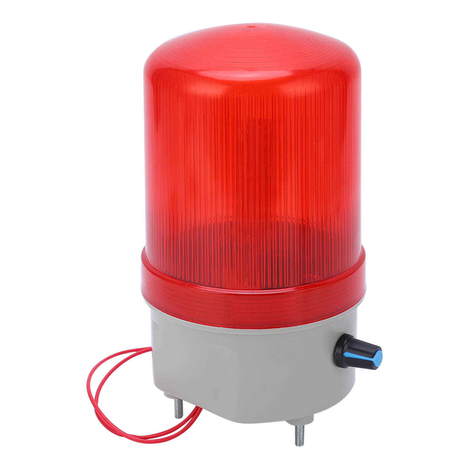 Hochleistungsfähige, Rotierende Rote Lampe, Einstellbarer Akustischer Und Optischer Alarm, 220 V, 2 W Blinklicht