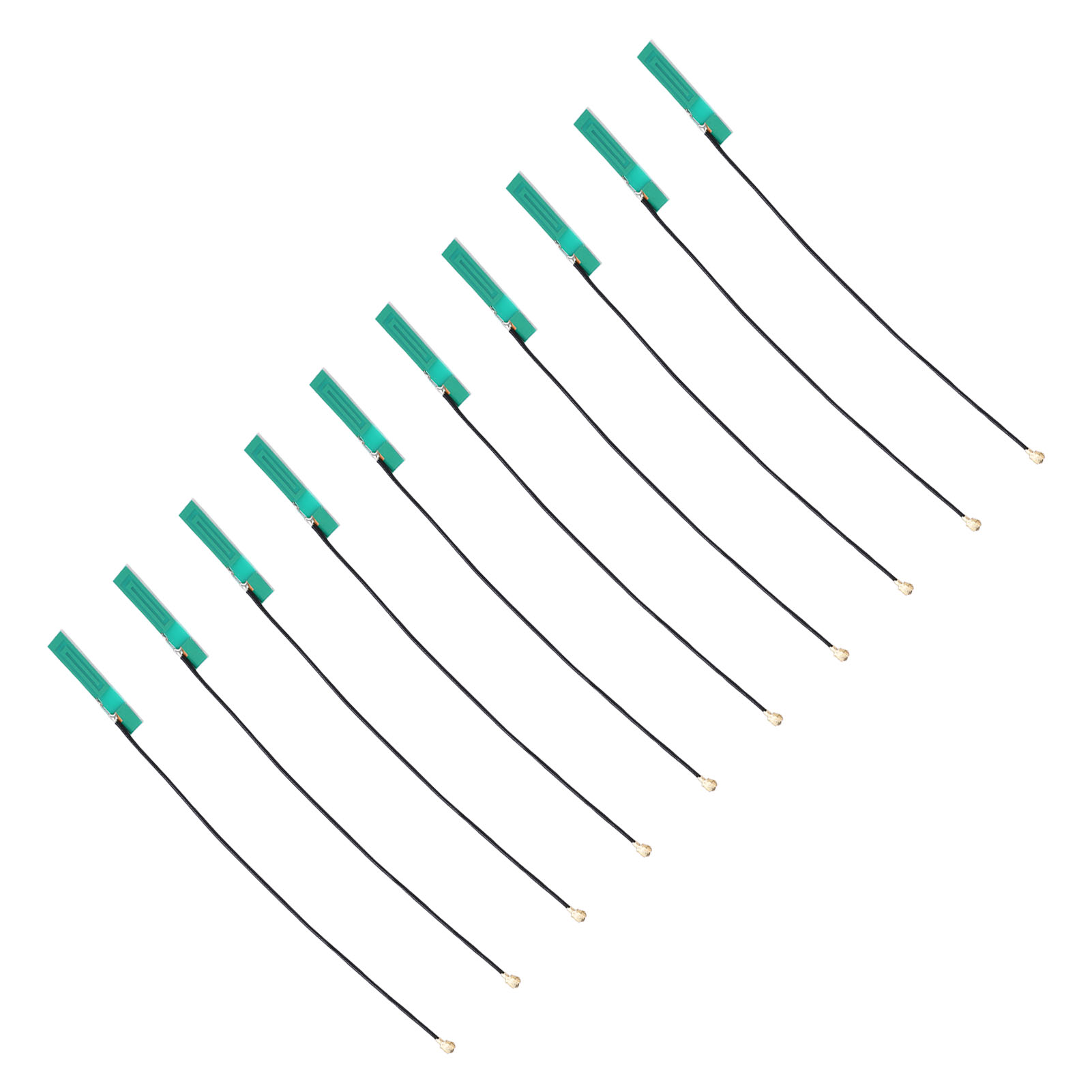 10-teiliges Set Nzgsmpcb003 Integrierte Leiterplattenantenne, Rg1.13 3dbi 2g/3g-kabel, Antennendraht Für Smart-home-sicherheitsalarmanlagen
