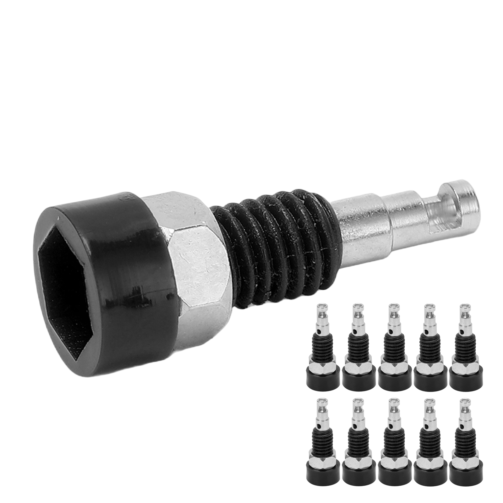 2-mm-bananenstecker (weiblich), 10er-pack, Lötbuchse, Paneladapter, Mini-montageklemme Für Elektronische Geräte, Schwarz
