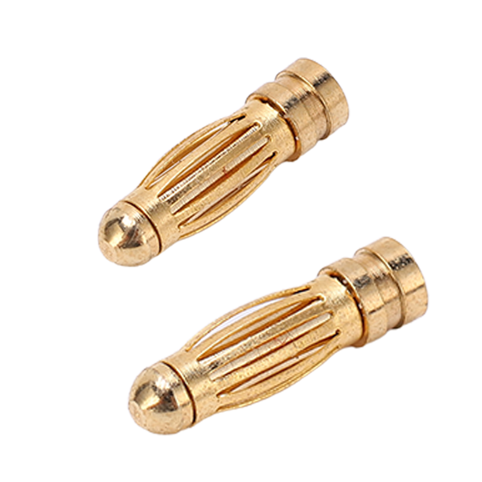 Vergoldete 10-teilige 3-mm-kupfer-bananenstecker (männlich/weiblich) Für Modellflugzeuge, Hochwertige Metallstecker.