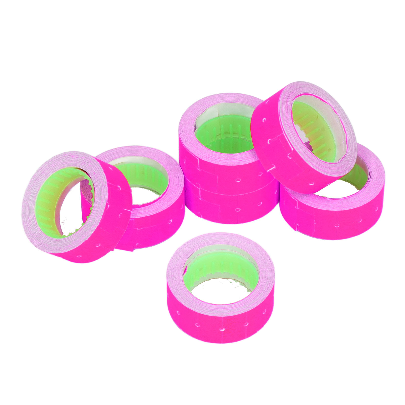 Preisschilder, 3 Rollen, 15.000 Stück, Einzeilig, 21 X 12 Mm, Kompatibel Mit M5500 Und Mx5500, Rosarot