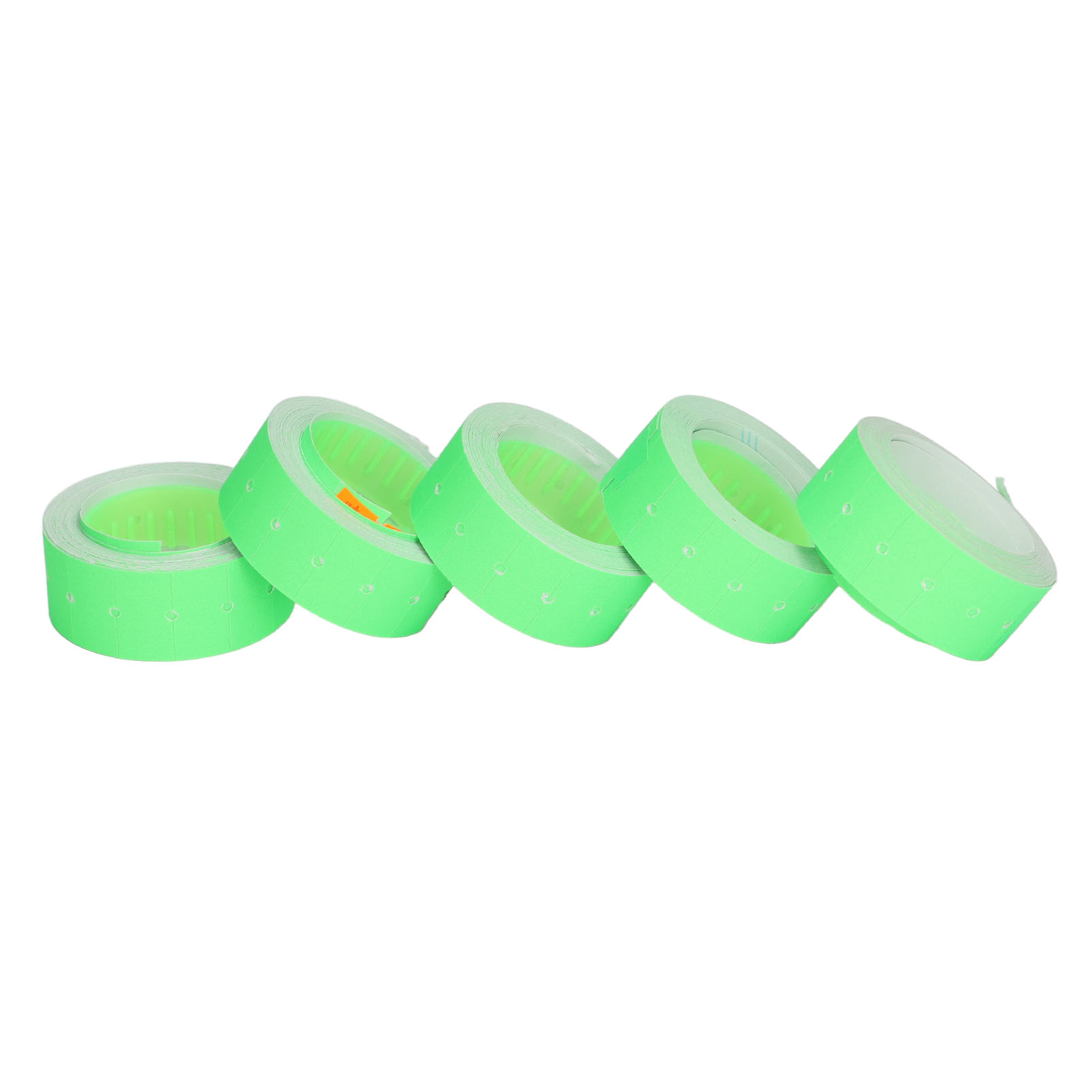 Preisschilder, 15.000 Stück, 3 Rollen, Einzeilig, 21 X 12 Mm, Kompatibel Mit M5500 Mx5500, Fluoreszierend Grün