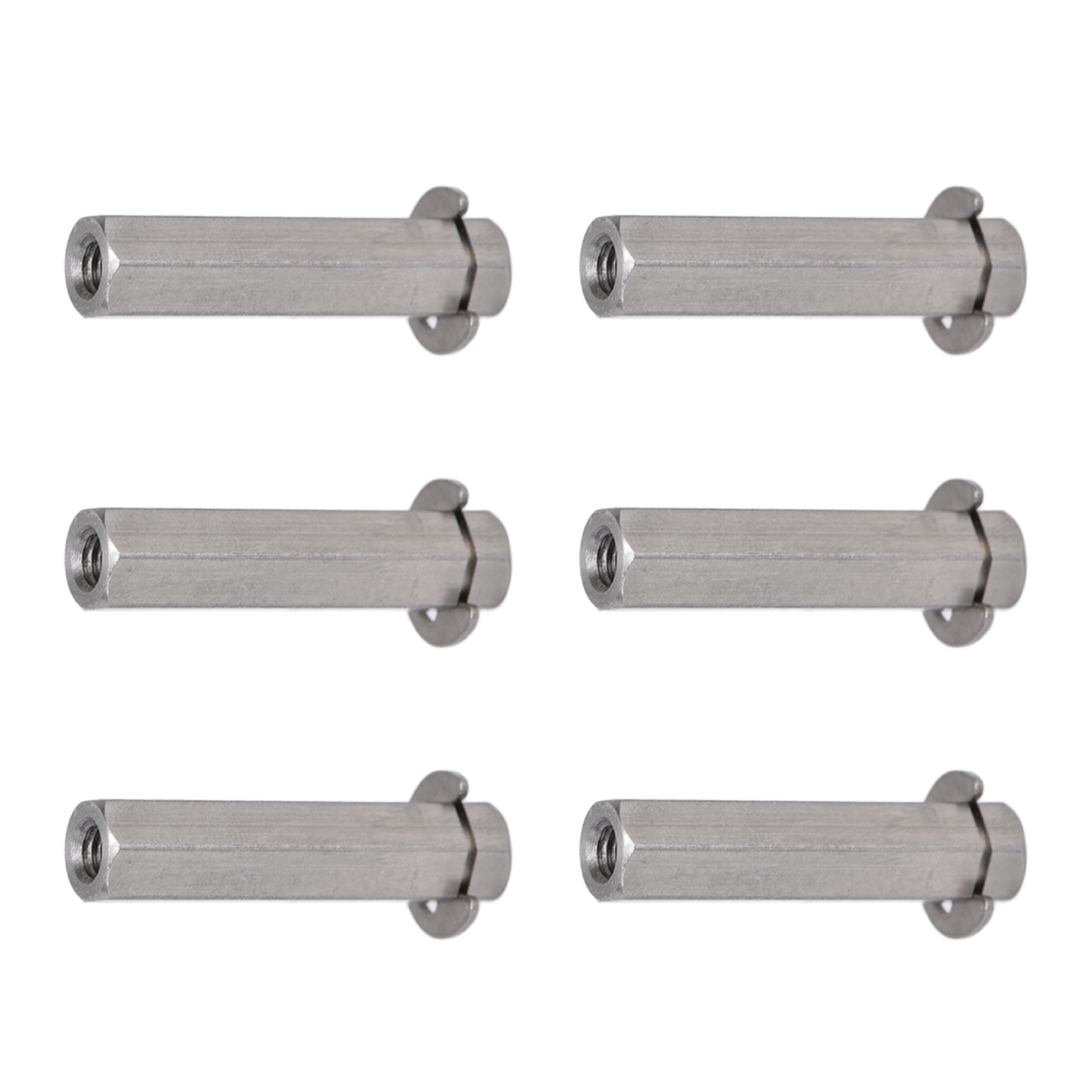 Sechskantstange Aus Edelstahl, 8 Mm, 10er-packung Mit Sicherungsringen, Ersatzteilset Für Tetrix 4106-4008-0240