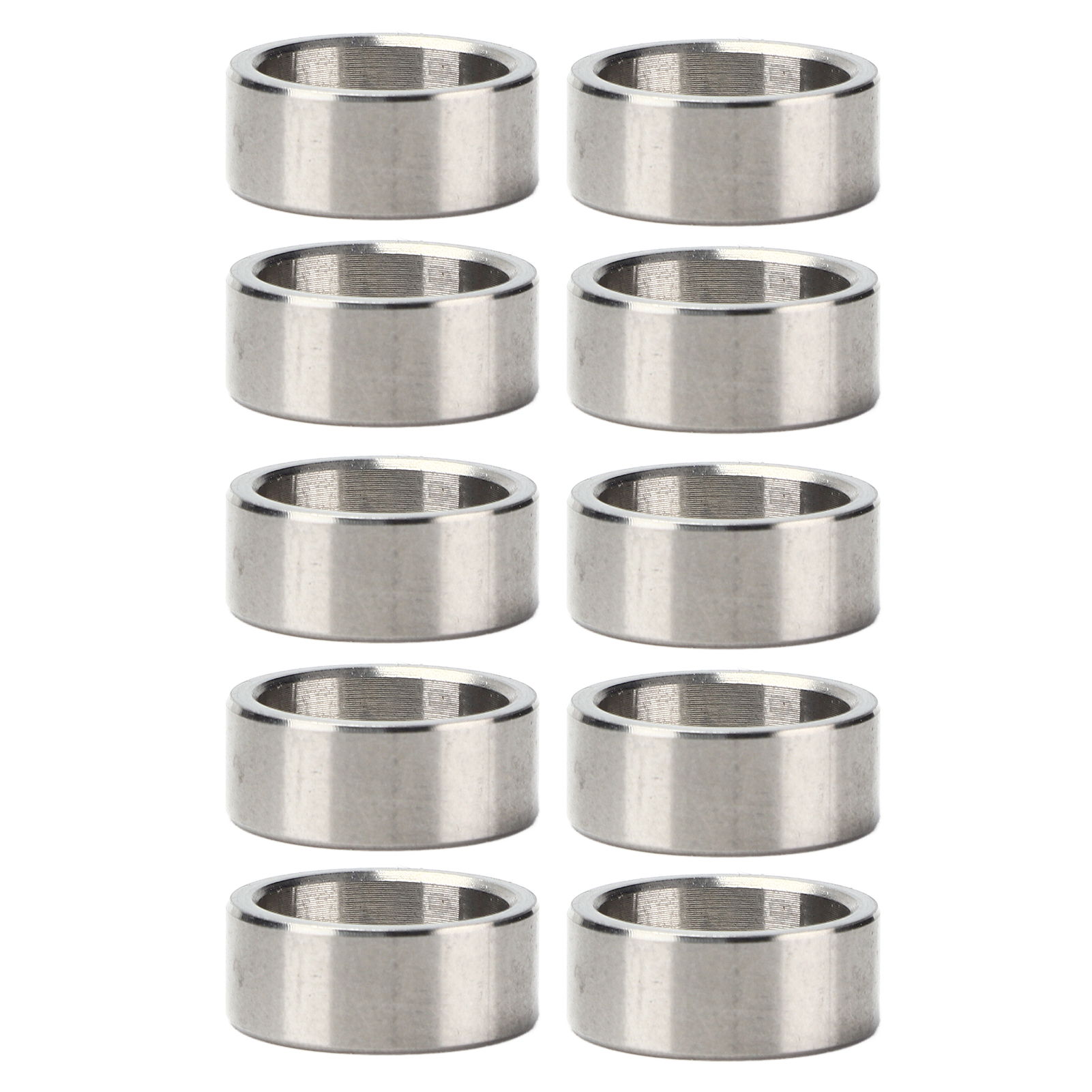 Distanzscheibe Aus Edelstahl, 15 Mm Außendurchmesser, 12 Mm Innendurchmesser, 10er-packung, Hardware-zubehörset 3515-0015-0060