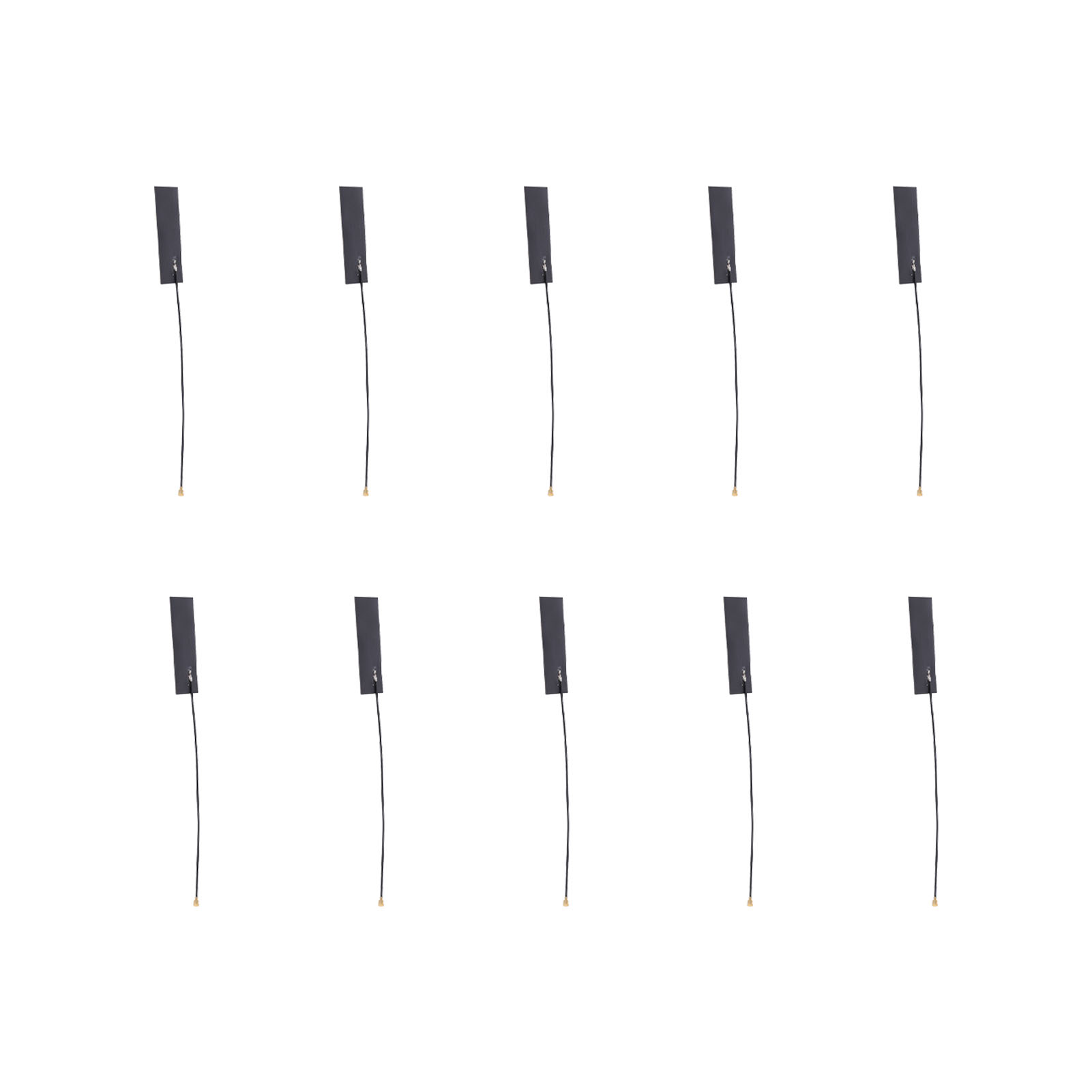 Set Mit 10 Integrierten, Flexiblen Fpc-antennen (824–960 Mhz), Rg1.13-kabel, Selbstklebend, Für Nb-iot-module, Selbstklebender Flexibler Streifen