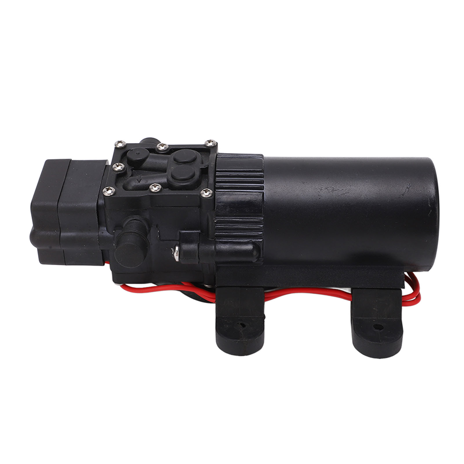 Miniatur-gleichstrom-membranpumpe 24v 1,5a 36w, Selbstansaugend, Kupfermotor, Fördermenge 0,7 Gpm (2,6 L/min), Druck 70 Psi, Ideal Zum Sprühen Und Bewässern.