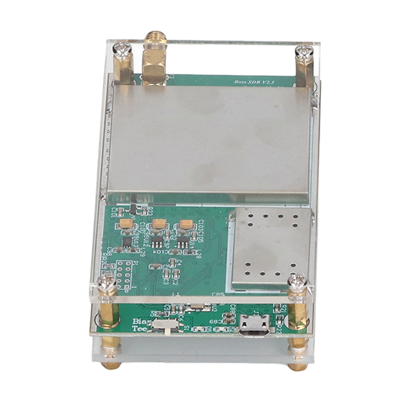 12-bit 1mhz-2ghz Sdr-funkmodul Mit Antenne, Empfängerplatine Für Bosssdr, Rauscharm, Breitbandig
