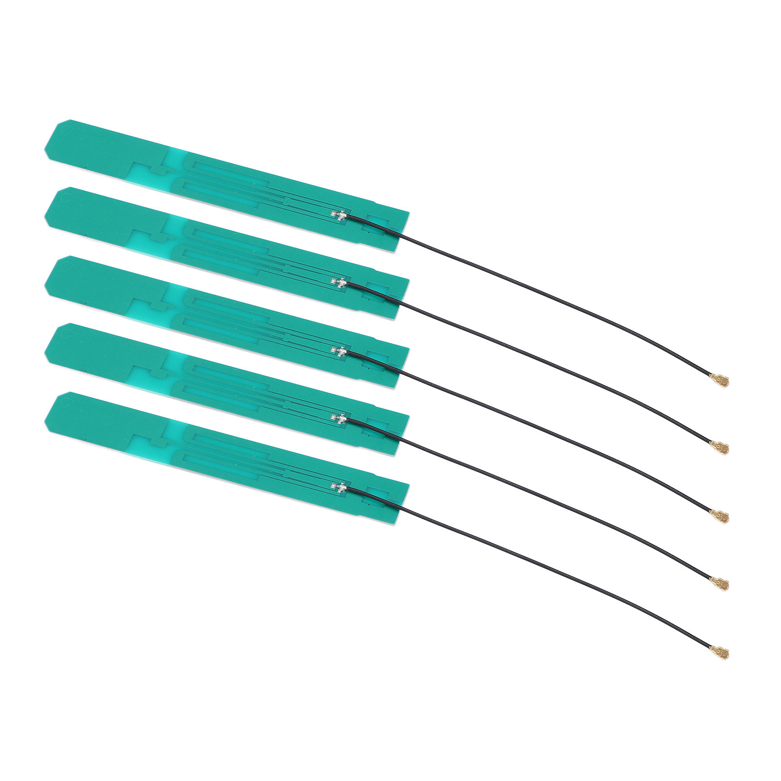 Packung Mit 5 Internen 5g-antennen Nz-5g-pcb-001, Ipex-leiterplatte Für Drahtlose Und Internetüberwachung, Router-kompatibel, Iot-modul, Kleiner Platzbedarf.