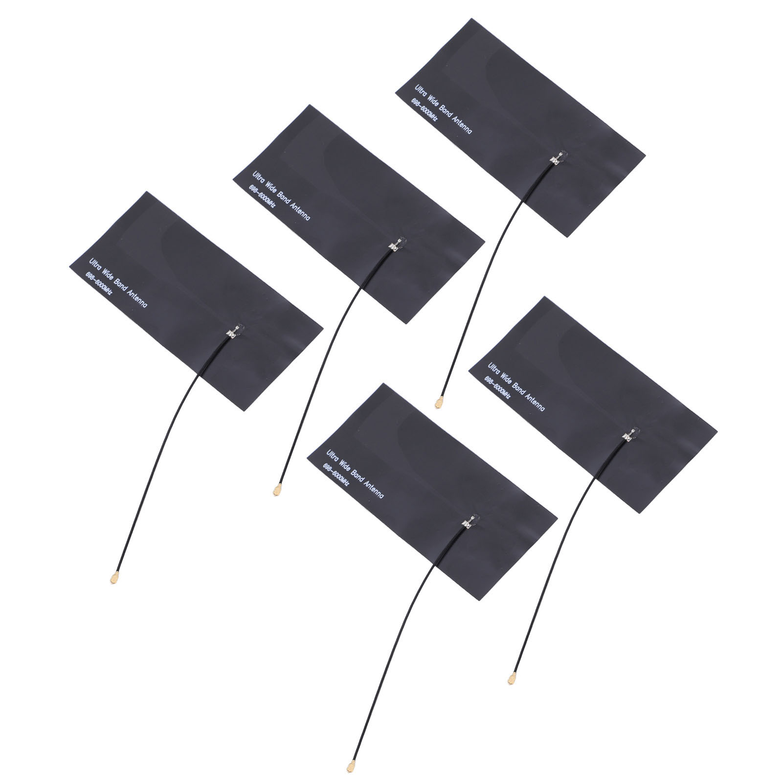 5-teilige Flexible Fpc-antenne Für 4g/3g/gsm/nb/gprs/5g, 15 Dbi Verstärkung, Stabilisiertes Signal, Weiche Innenantenne Zur Verbesserung Des Empfangs.