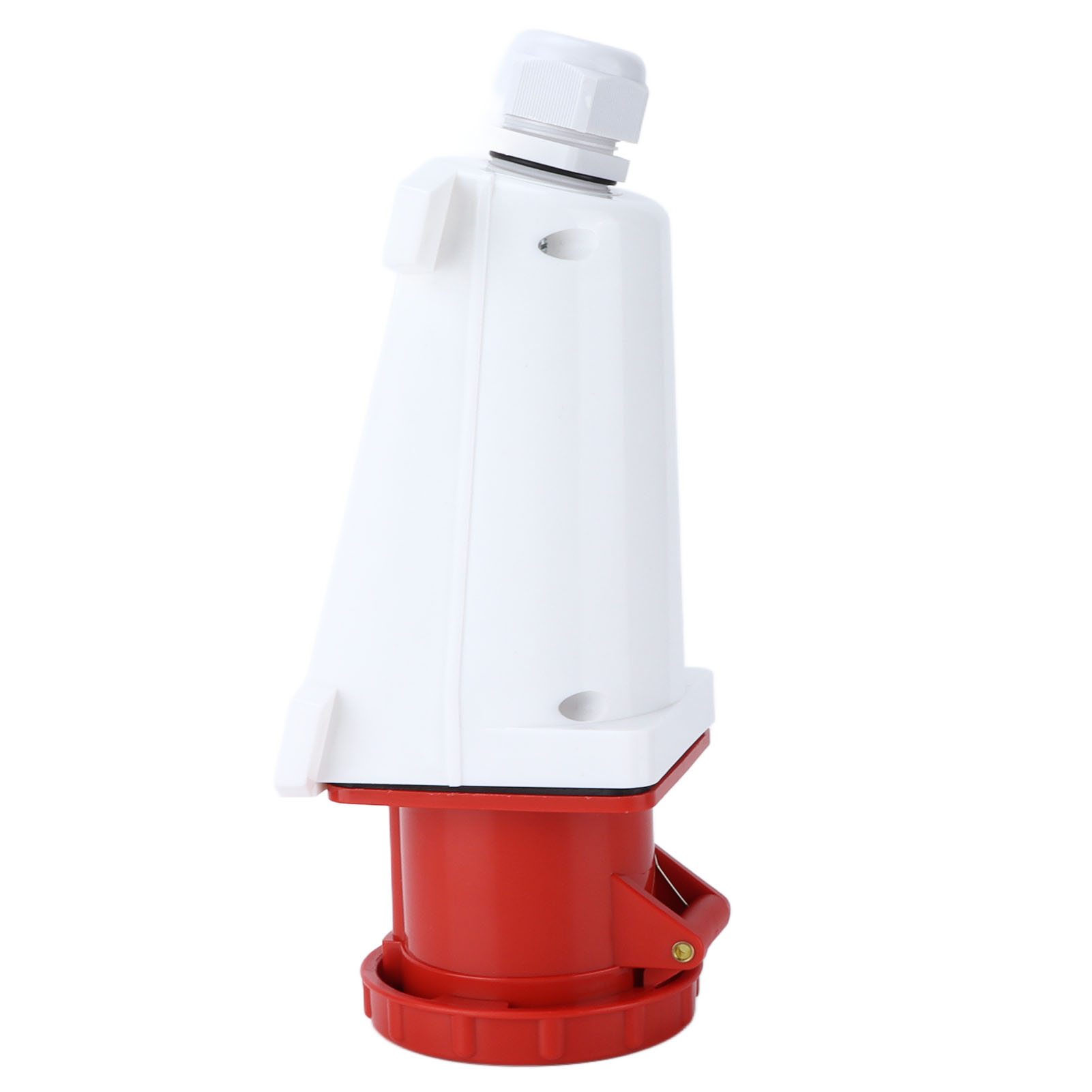Industriestecker 5-polig 3-phasig 380-415v 63a 3p+n+e Ip67, Wasserdichter Stecker Und Buchse, 5-poliger Anschluss Für Den Professionellen Einsatz.