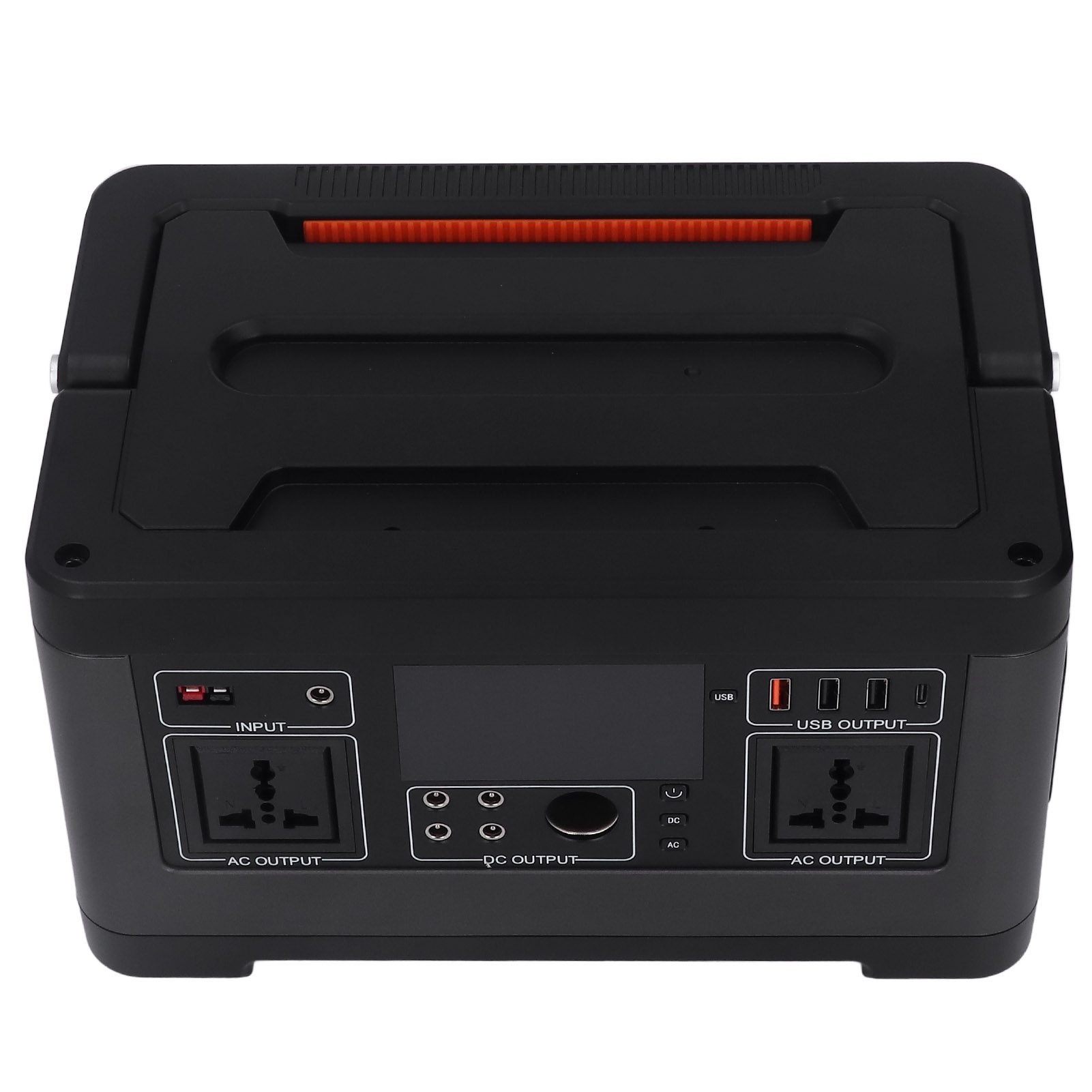 Tragbare 520-wh-powerstation, 500-w-wechselstromgenerator (230 V), Lithium-notstromakku Mit 100–240-v-eu-adapter, Solaranlage Für Camping Und Notfälle