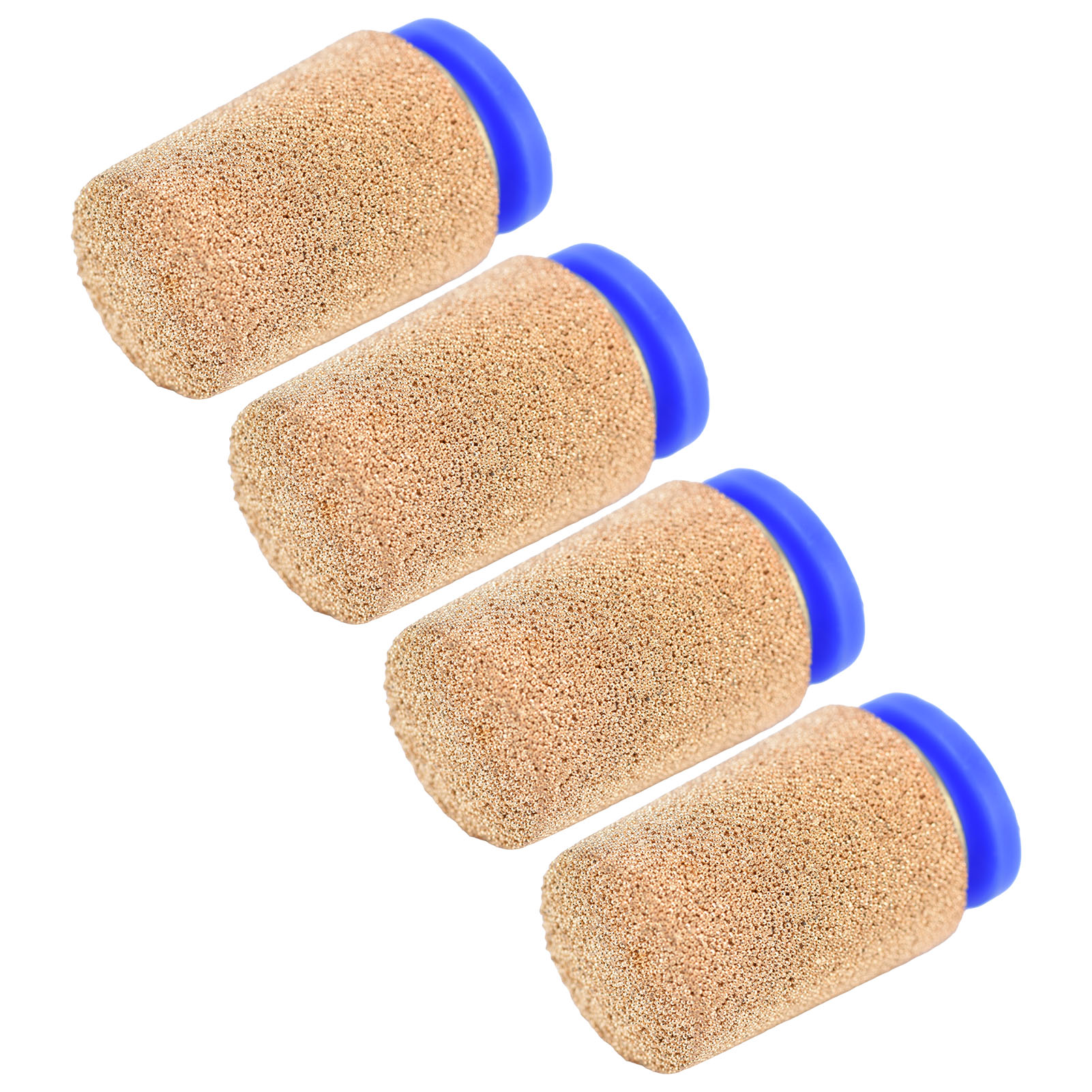 Psf-8 Pneumatikschalldämpfer, 4-teiliger Geräuschreduzierer-abluftfilterschalldämpfer Für Druckluft, Edelstahlanschluss, Schnellbefestigung.
