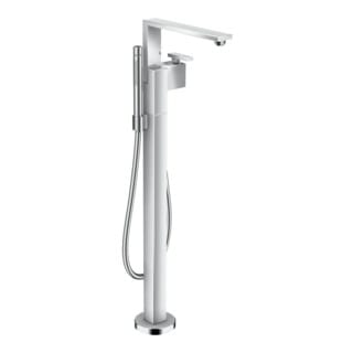 hansgrohe Wannen-Einhebelmischer Axor Edge A 255mm, bodensteh., Diamantschl., chr