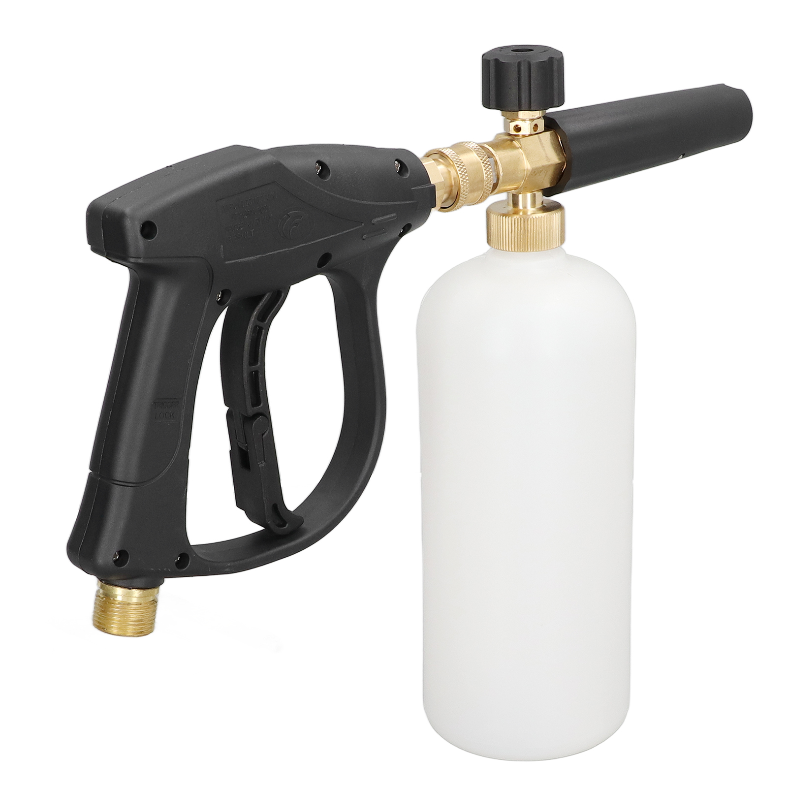 Verstellbare, Auslaufsichere Schaumpistole Aus Messing, 33 Oz, 1/4 Zoll, Für Die Hochdruck-autoreinigung.