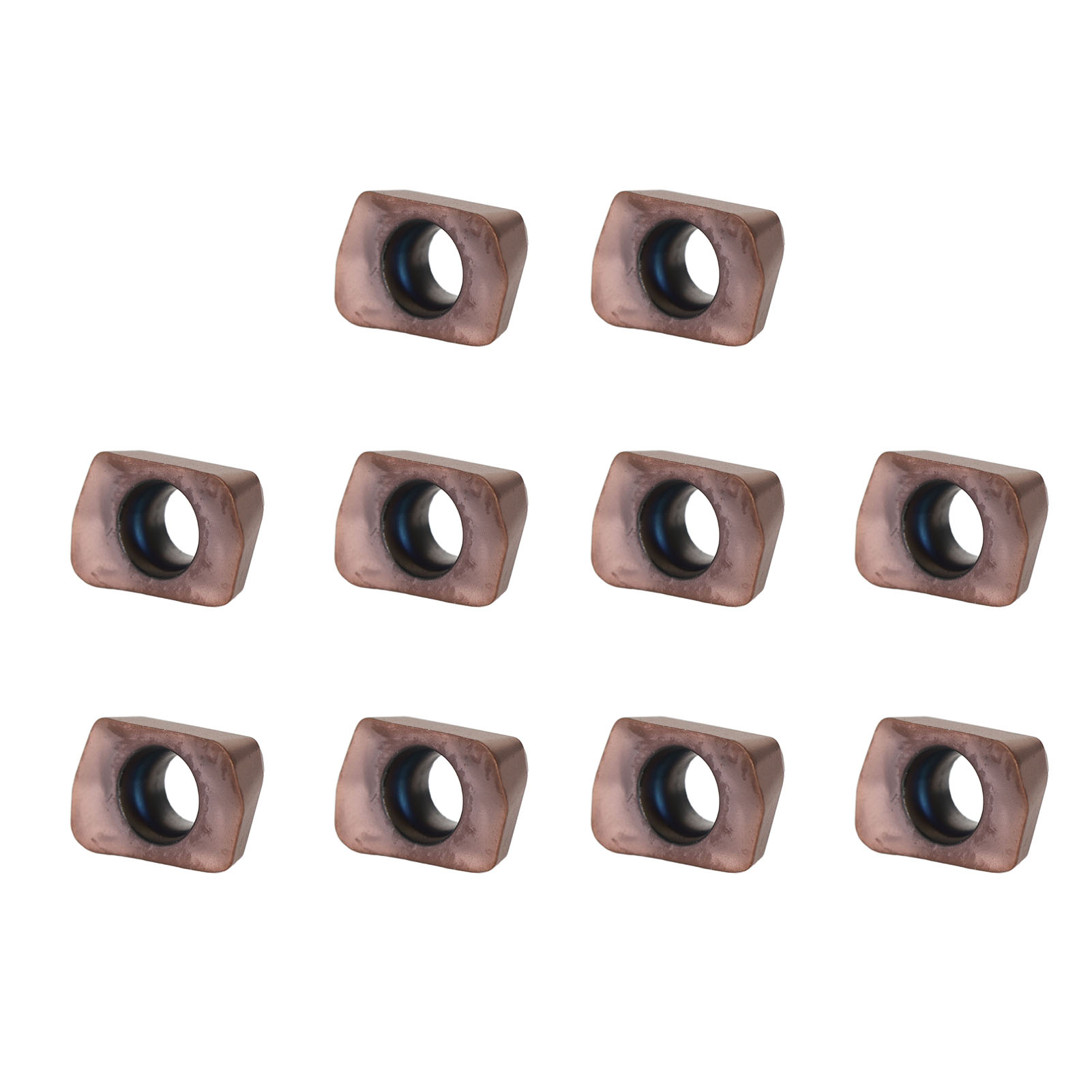 Satz Mit 10 Lpgt010210er-gm Hartmetall-dreheinsätzen, Cnc-schneidklinge, Fräs- Und Drehwerkzeug, Profi-set.