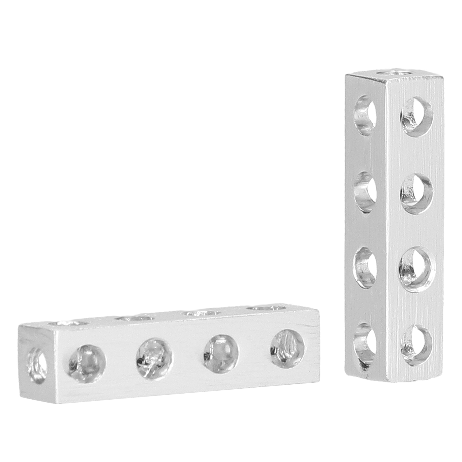 Leichtes Und Langlebiges L-förmiges Aluminiumprofil, Korrosionsbeständiger Vierkantträger, Robuste Winkelprofile Für Die Konstruktion, Modell 3106-0004-0032