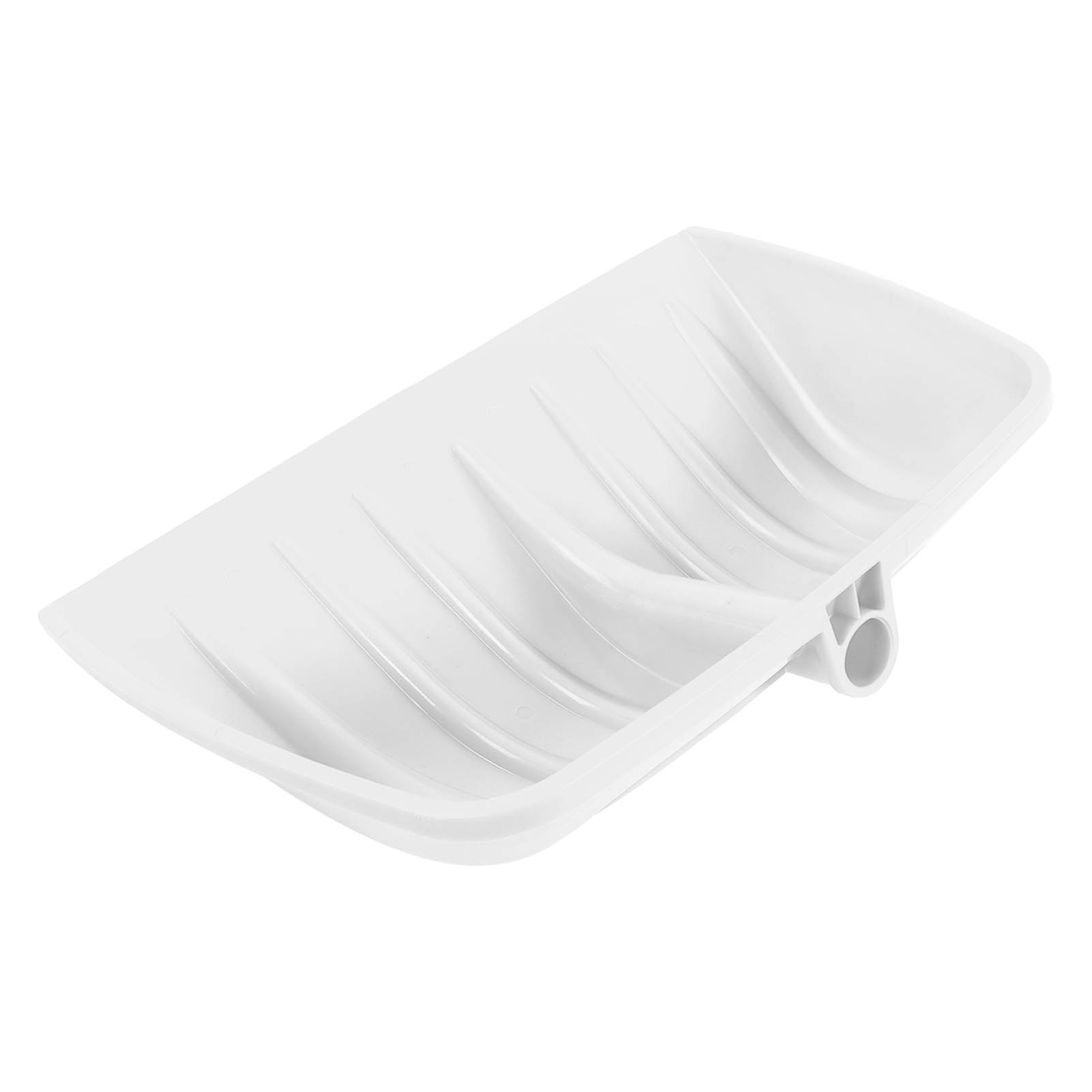 Schneeschaufel Aus Pp-kunststoff, Schaufelblatt Für Kies, Erde, Laub, Garten, Baustelle, Reinigung, Weiß