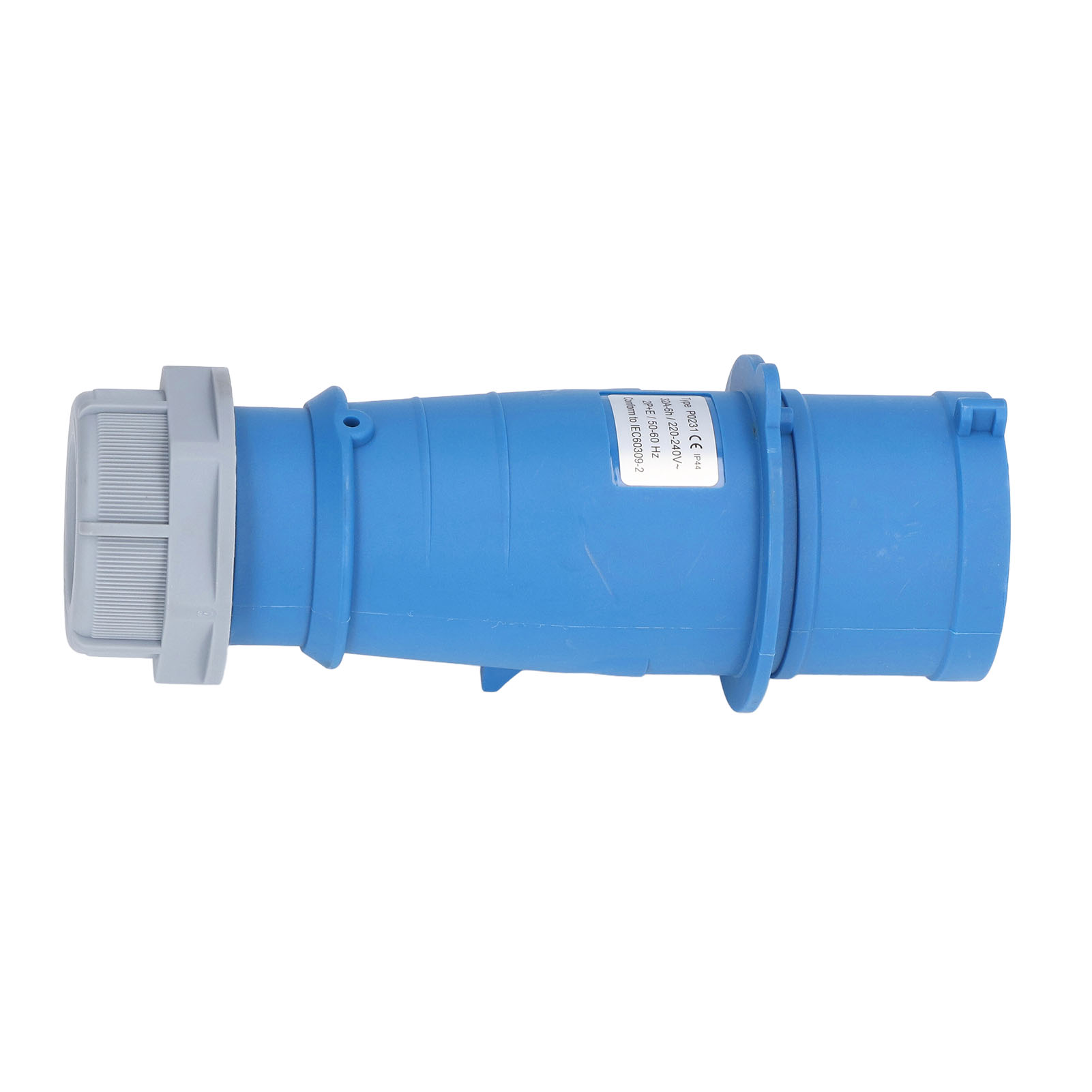 Ip44 Wasserdichter Industriestecker, 32 A, 220–240 V, 2p+e Messing-aviatorstecker, Robuster Kontakt, Professioneller Einsatz