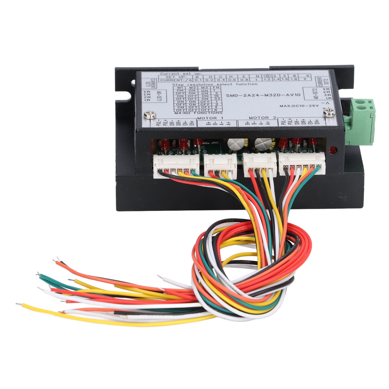 Satz Aus 2 Bipolaren 4-draht-schrittmotortreibern, 2-in-1-motortreiber Mit Optoelektrischer Trennung, Cnc-steuerung