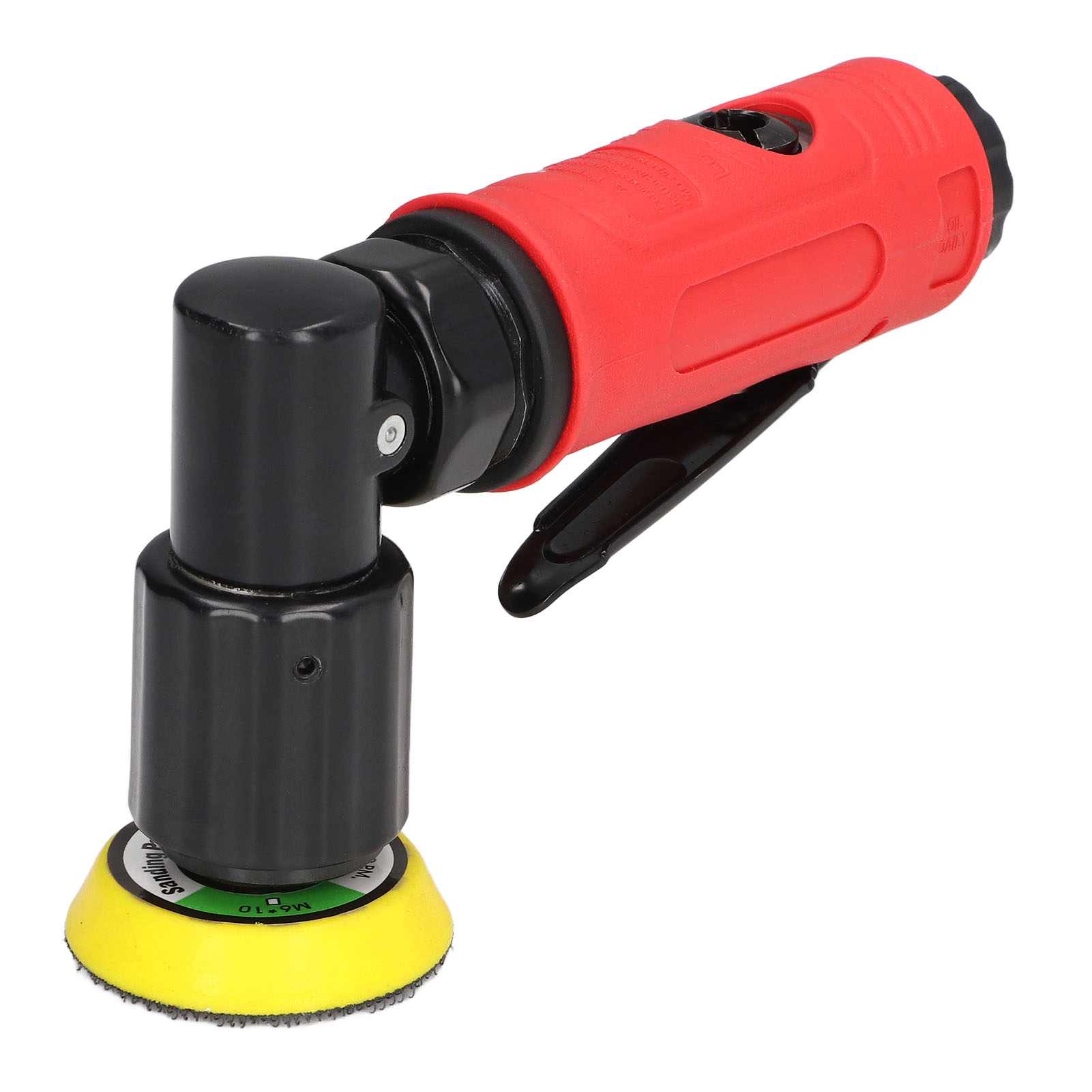90°-druckluftschleifer (50 Mm), Vibrationsarmer Industriepolierer, Druckluftschleifgerät Für Möbel Und Holz