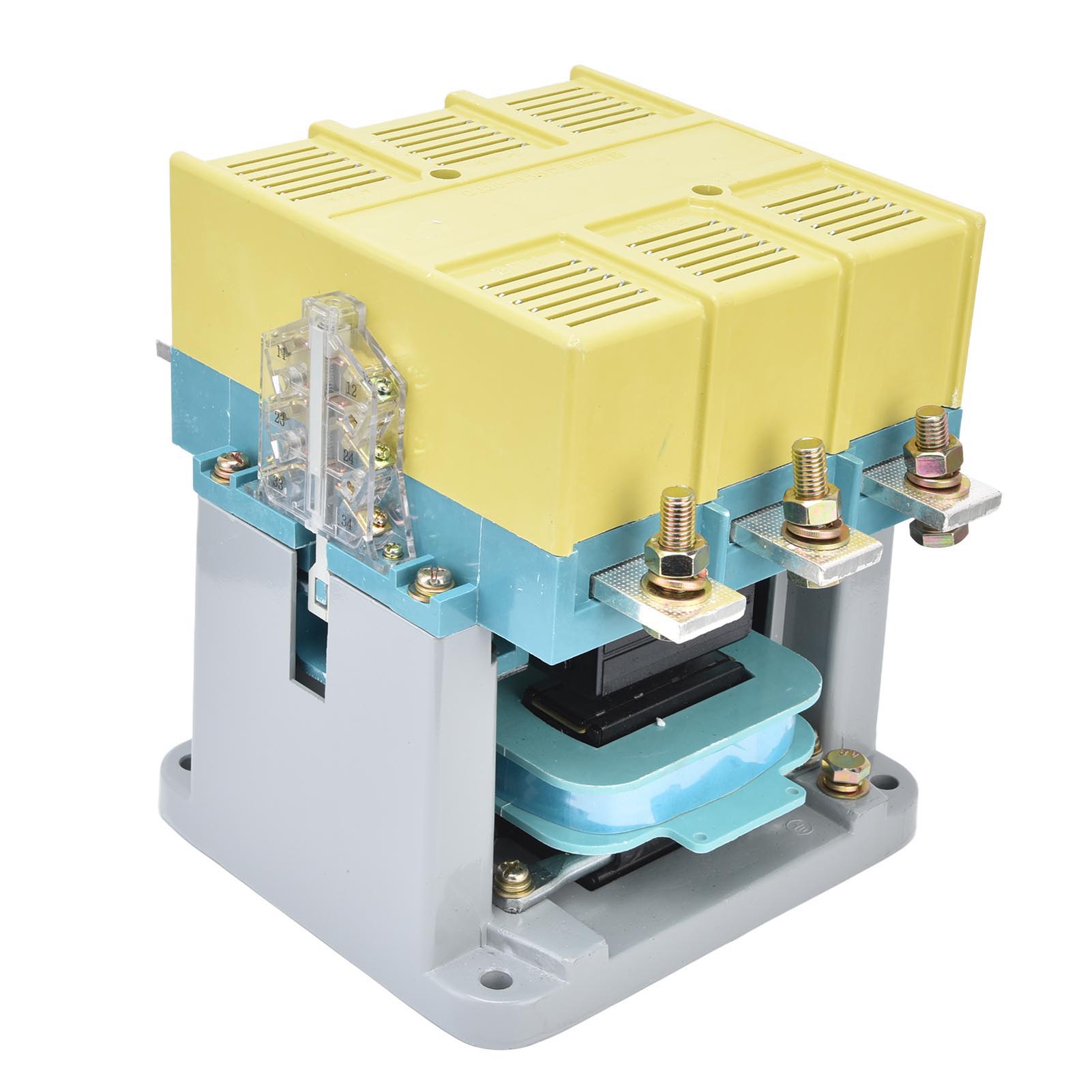 Dreiphasen-schütz 630 A Cj20-630, 220 V Ac-spule, 4 Schließer, 2 Öffner, Silberkontakt, Industrielle Schaltungssteuerung