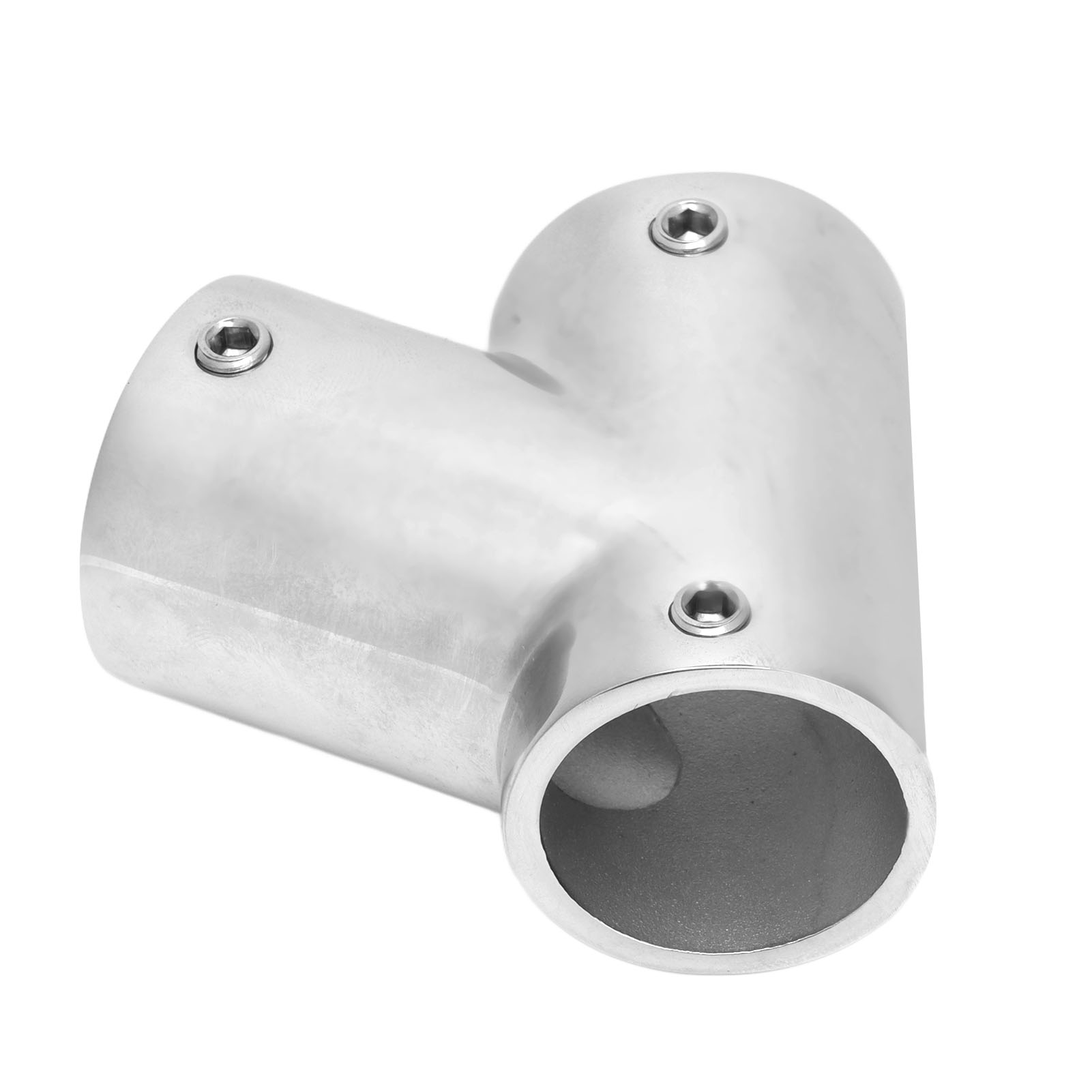 3-wege-60°-winkelstück Für Bootsreling, Edelstahl-handlaufzubehör, Ø 25 Mm (1 Zoll), Rohrverbinder