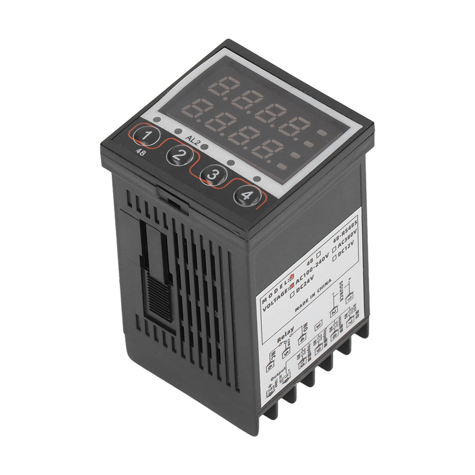 Berm Multifunktions-digitaltimer, Industriezähler, Messgerät Für Montagelinien, 100–240 V Ac