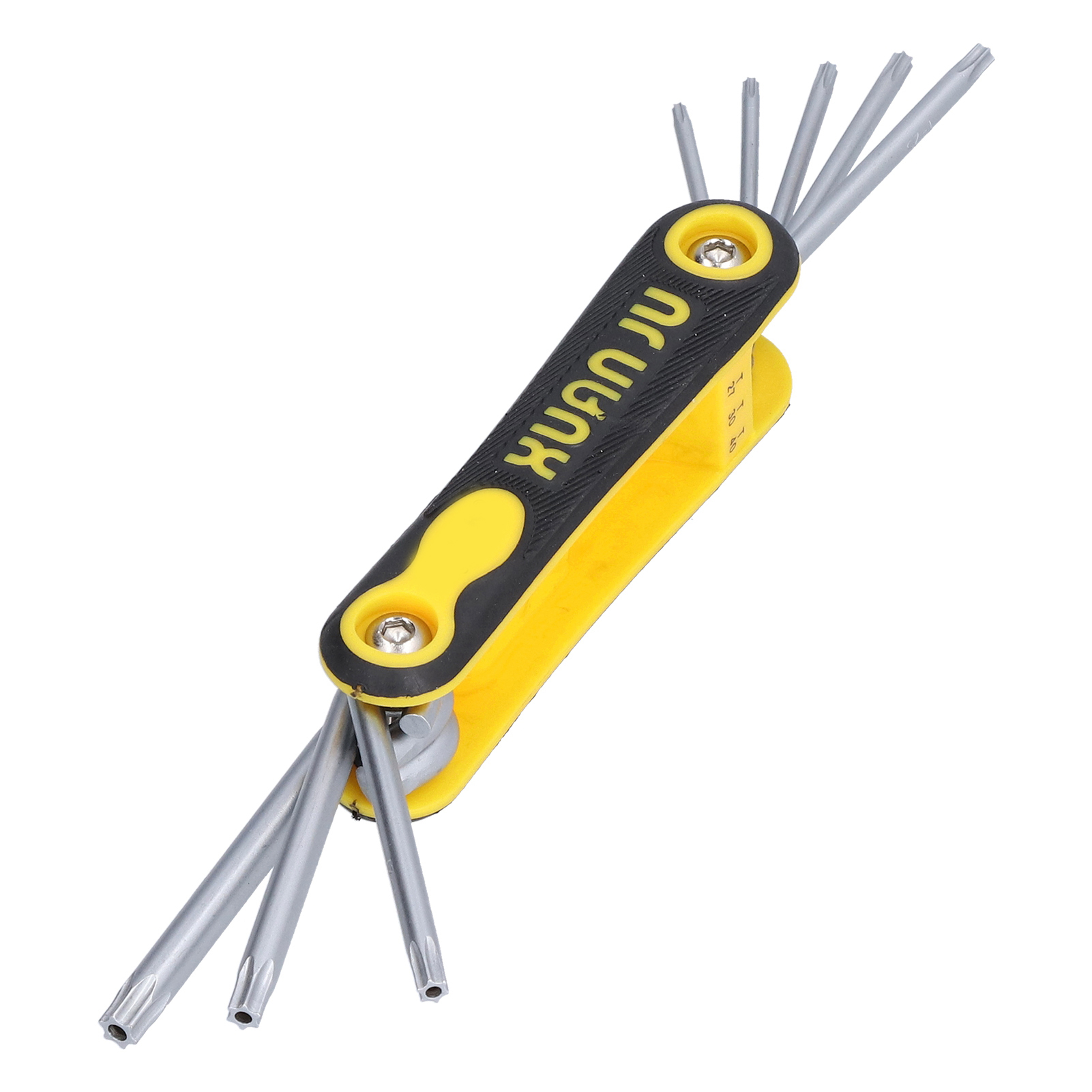 Set Mit 8 Klappbaren Sternschlüsseln, Taschenkombination, Sk-289 Tragbares Reparaturwerkzeug, Mehrzweckschraubendreher, Kompaktes Werkzeugset.
