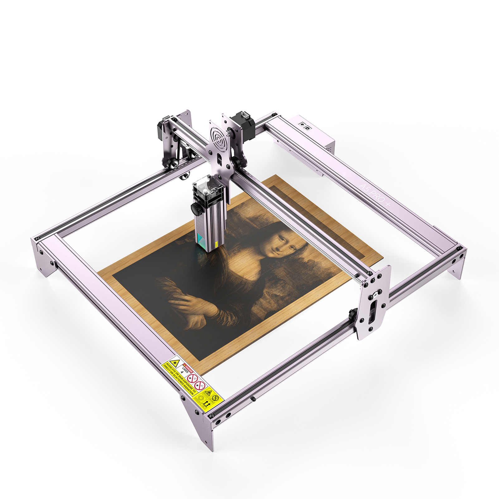 A5 Pro 40w Cnc-lasergravierer, Schneiden Und Markieren Von Holz Und Metall, Arbeitsbereich 410 X 400 Mm, Präzisionsgraviermaschine, 100–240 V Wechselstrom, Eu-stecker