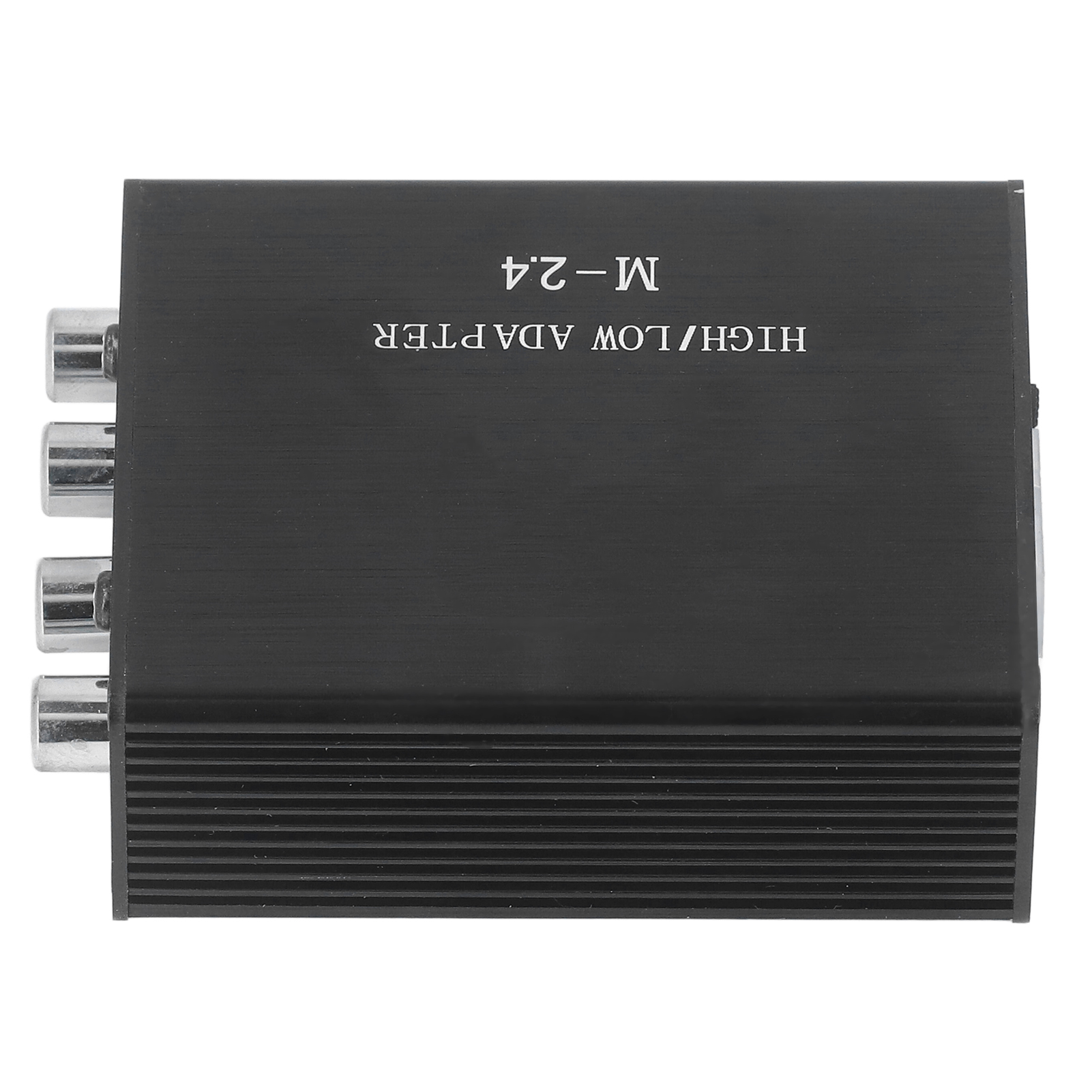 Audio-konverter Aus Aluminium Mit 2 Eingängen Und 4 Ausgängen, Einstellbarer Verzögerung, 12 V Dc, Hochwertiger Soundprozessor