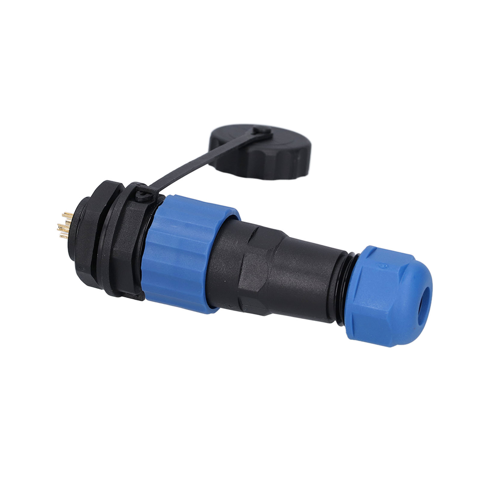 4-poliger Luftfahrtstecker, Kompakter Und Zuverlässiger Weiblicher Stecker, Oxidationsbeständig, Für Kommunikationsgeräte, Langlebiger Industriestecker.