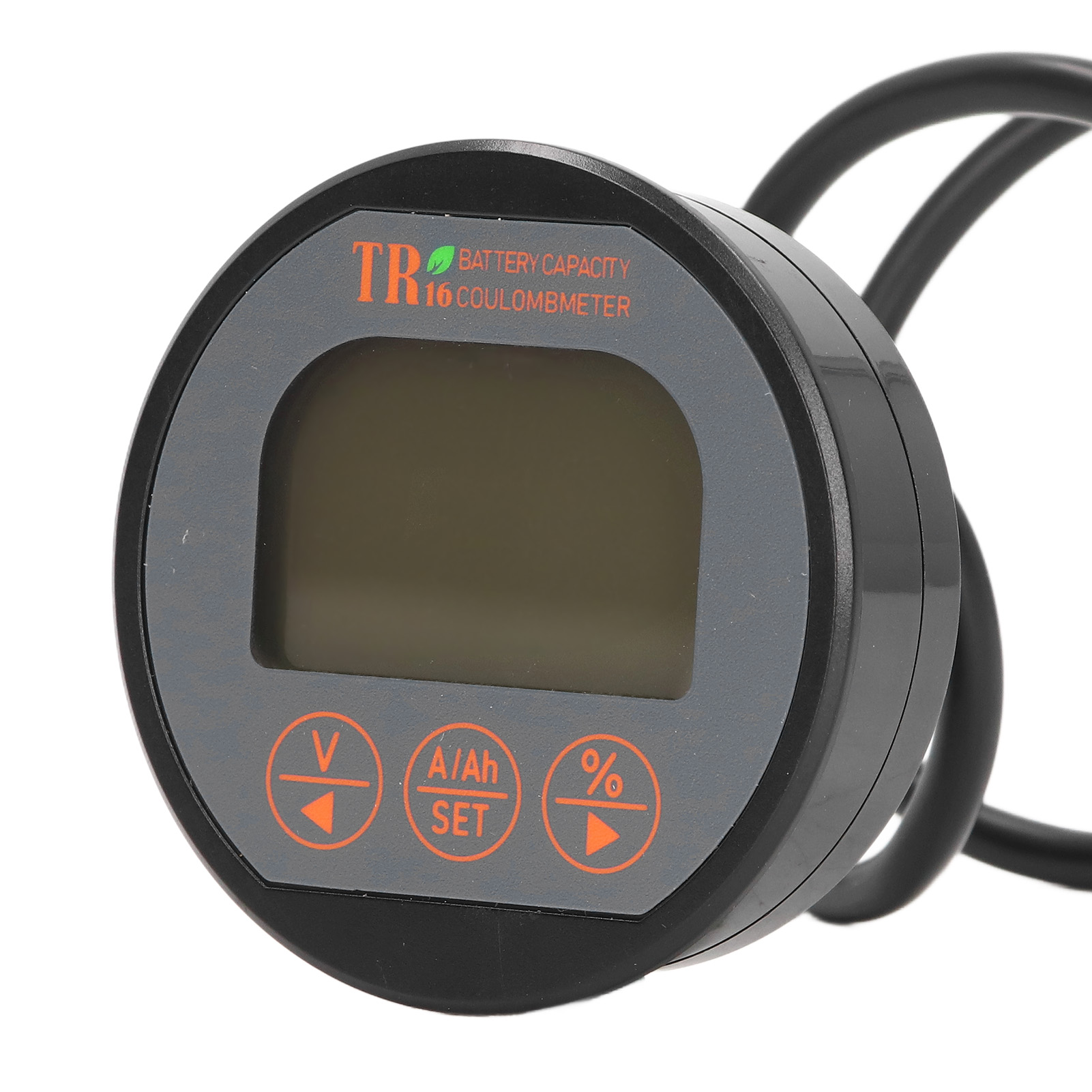 Voltmeter, Amperemeter, Batterietester, Kapazitätsmonitor, Wasserdicht, 8–120 V, 0–75 A, Sicherheitsregler
