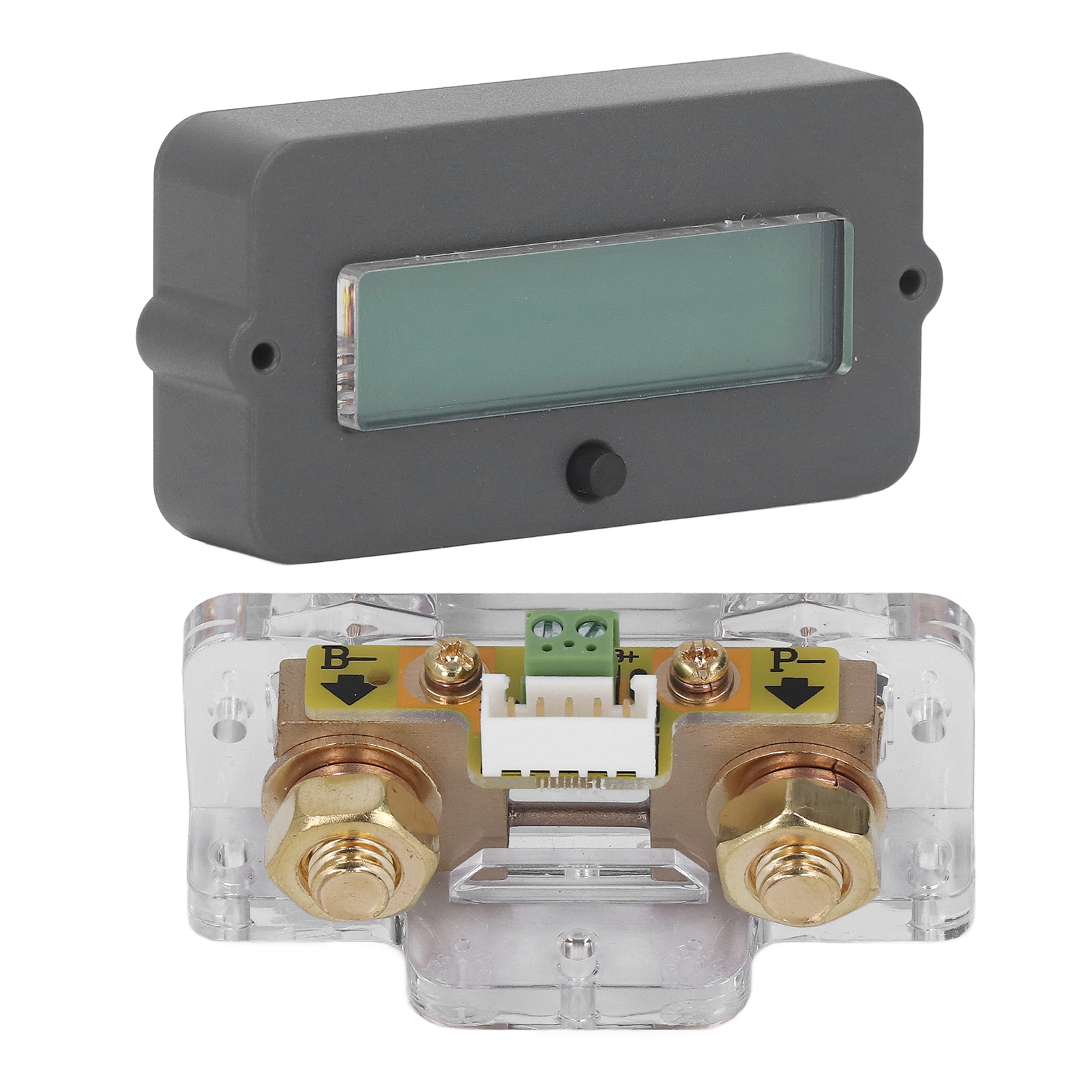Wasserdichtes Abs-batterievoltmeter Mit Verpolungsschutz, Einfacher Verdrahtung Und Spannungsanzeige, 80 V, 100 A
