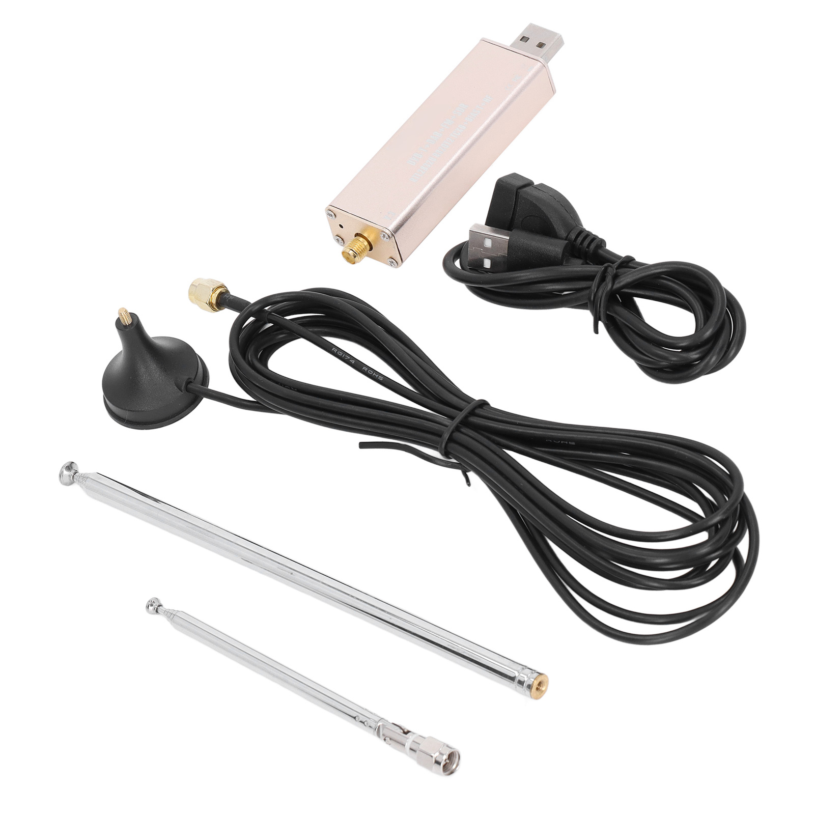 Breitband-sdr-empfänger (0,1 Mhz–1,7 Ghz) Mit Antenne, Thermisch Kompensiertem Tcxo-software-radio-kit, Breitbandempfänger