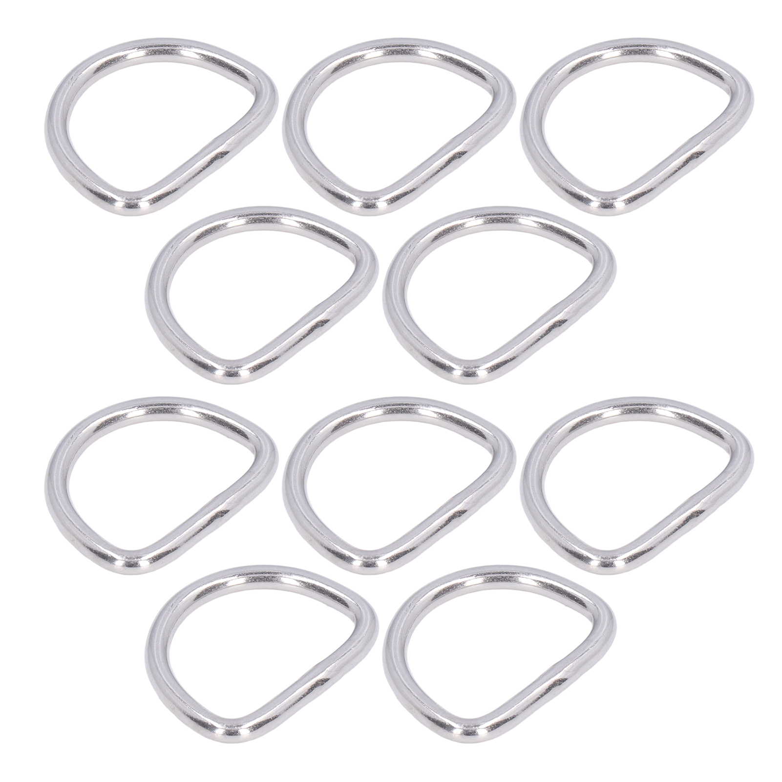 D-ring Aus Edelstahl 316 In Marinequalität, 10 Stück Nahtlos Verschweißt, Bootszubehör 4x30x22mm, Robust Und Korrosionsbeständig.