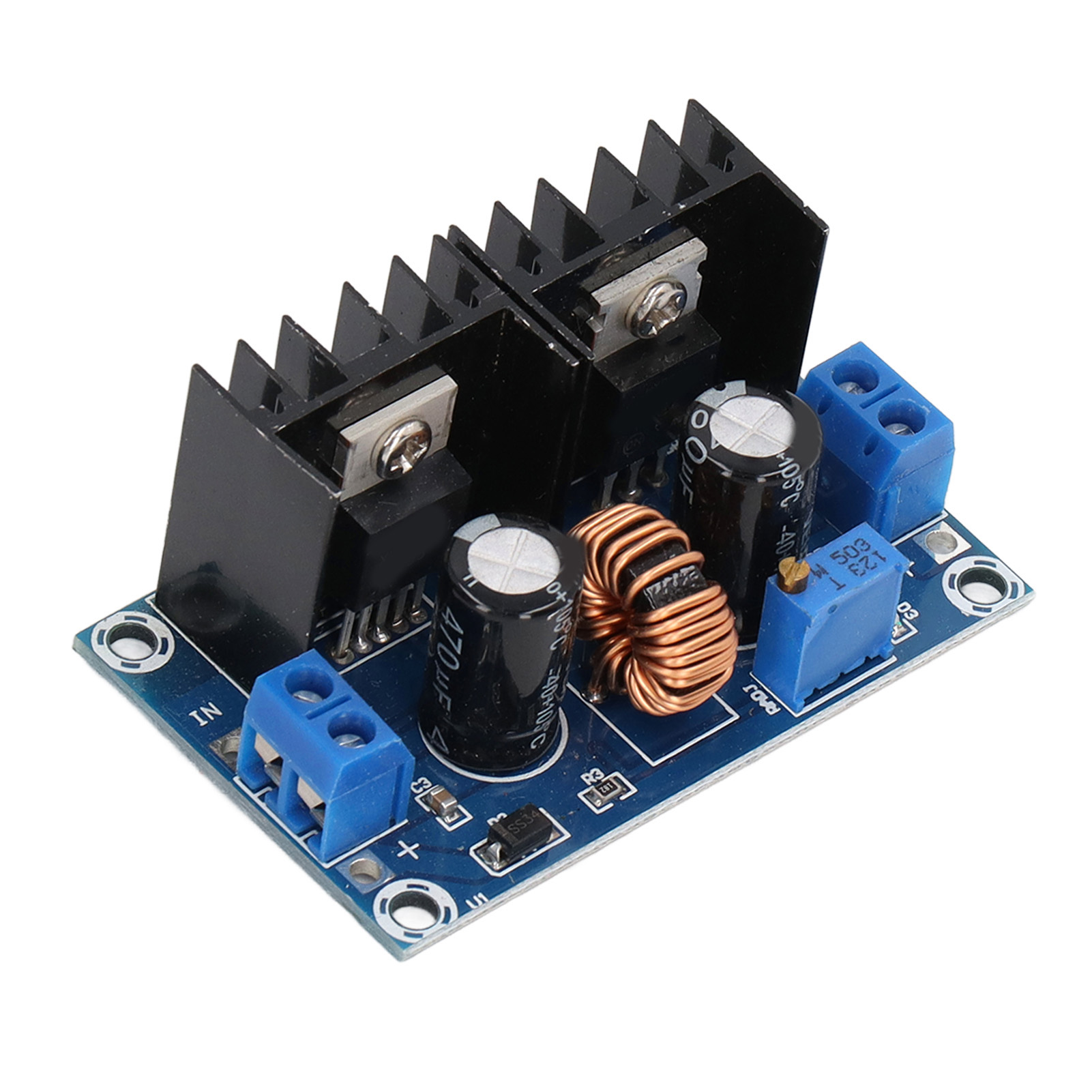 Dc 4-38v Auf 1,25-36v Pwm 200w 8a Abwärtsreglermodul, Schaltspannungswandler, Stabilisiertes Netzteil, Für Diy Und Elektronik.
