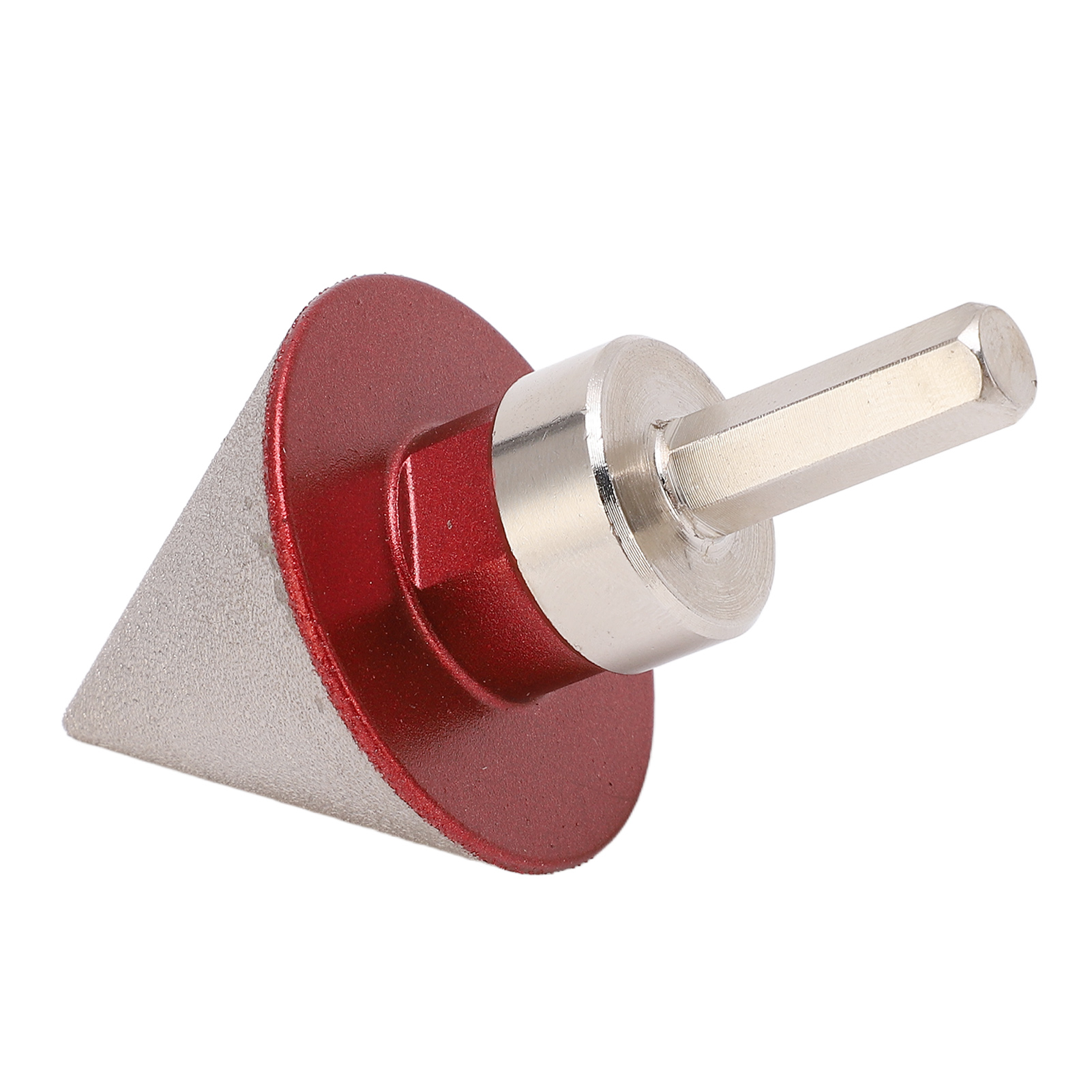 48-mm-diamant-fasenfräser, 60°-kegel, M14-gewinde, Für Marmor Und Glas, Mit Adapter, Konischer Fräser