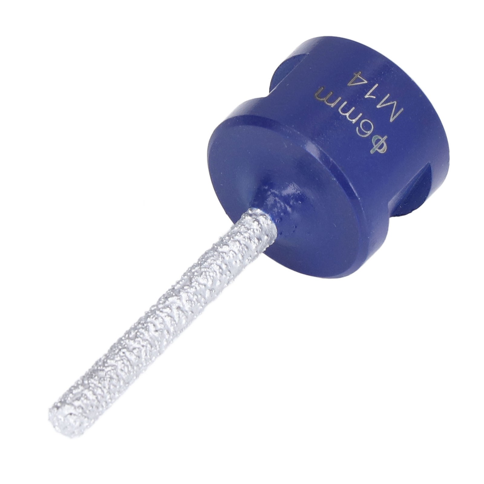 M14-gewinde-vakuumgelöteter Diamantfräser Für Hartkeramik Und Porzellan, 6 Mm Schnittdurchmesser, Professionelles Schleif- Und Fräswerkzeug.