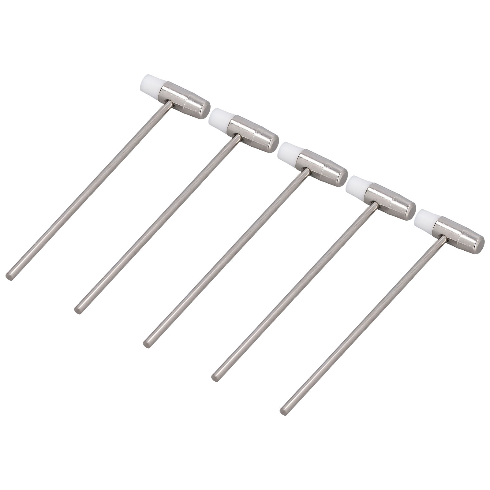 Miniatur-doppelhammer, 5-teiliges Set, 2-seitiger Klöppel Für Schmuckherstellung, Bastelarbeiten, Uhrmacherei, Heimwerkerprojekte, 16,5 Cm, Präzisionswerkzeug