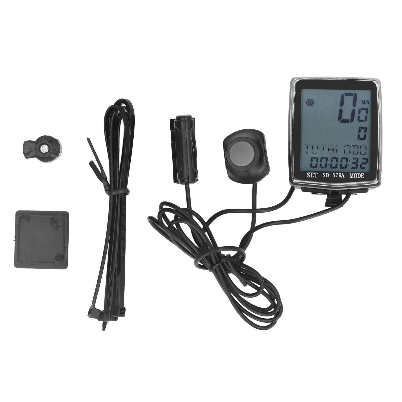 Wasserdichter, Kabelgebundener Gps-fahrradcomputer Mit Hintergrundbeleuchtung