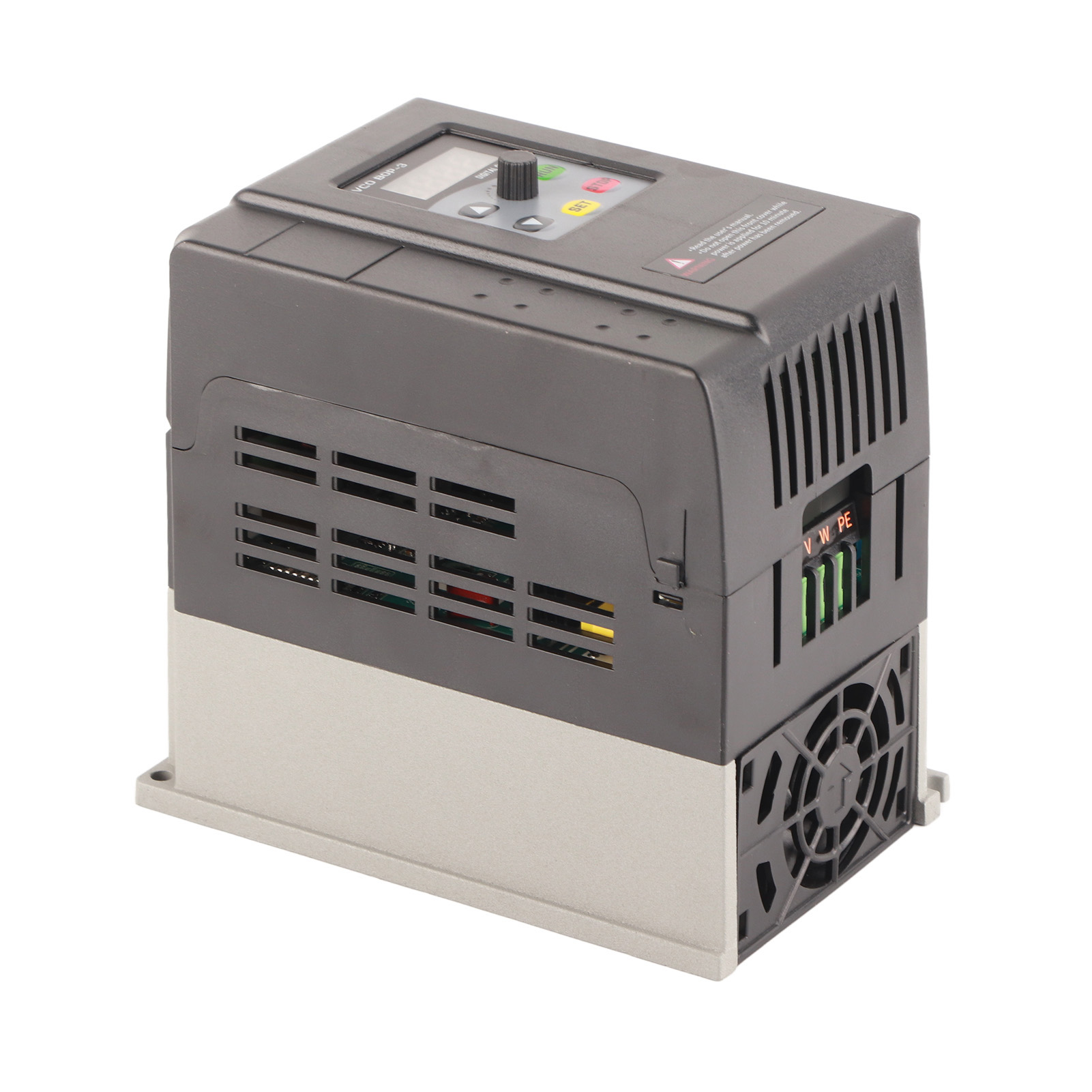 Einphasen- Auf Dreiphasen-frequenzumrichter, 220–240 V Eingang, 0–240 V Ausgang, 2,2 Kw 9,5 A Motorsteuerung, Frequenzumrichter Für Industriemotoren