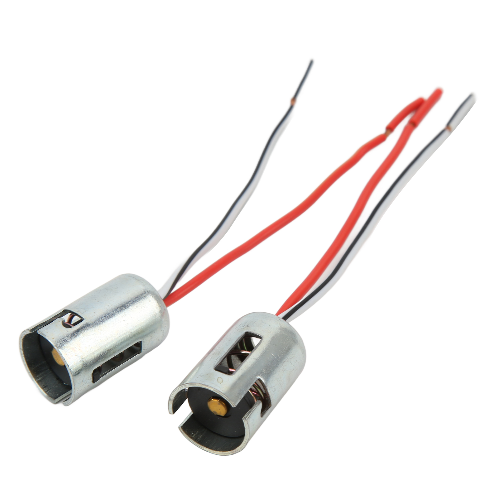 2-teiliger Led-sockeladapter, Flachfuß-glühbirnenanschluss, Einzelkontakt, Leicht, Praktisch, E27-sockelkonverter.