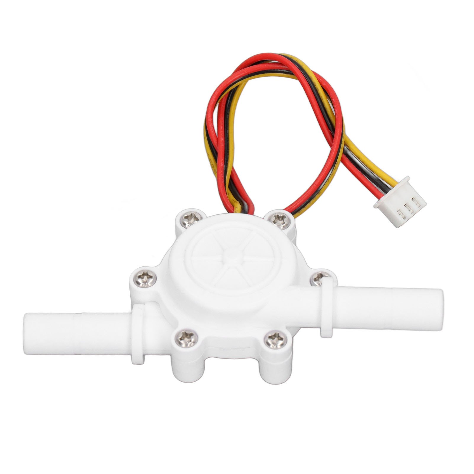 Hall-effekt-durchflussmesser G3/8, Wasserdurchflusssensor 0,3-10 L/min, Dc 3,5-24 V Durchflussschalter, 25 Cm Flüssigkeitszähler, 180°-anschlussstück, Für Rohrleitungen.