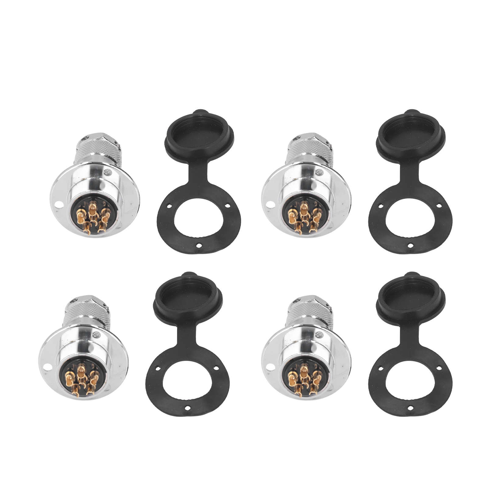 15-teiliger Flugzeugstecker, 25-mm-messing-zink-flugzeugstecker 12 A 250 V Bem25-6y (6-polig) Für Die Luft- Und Raumfahrt, Stecker/buchse, Ip67 Wasserdicht