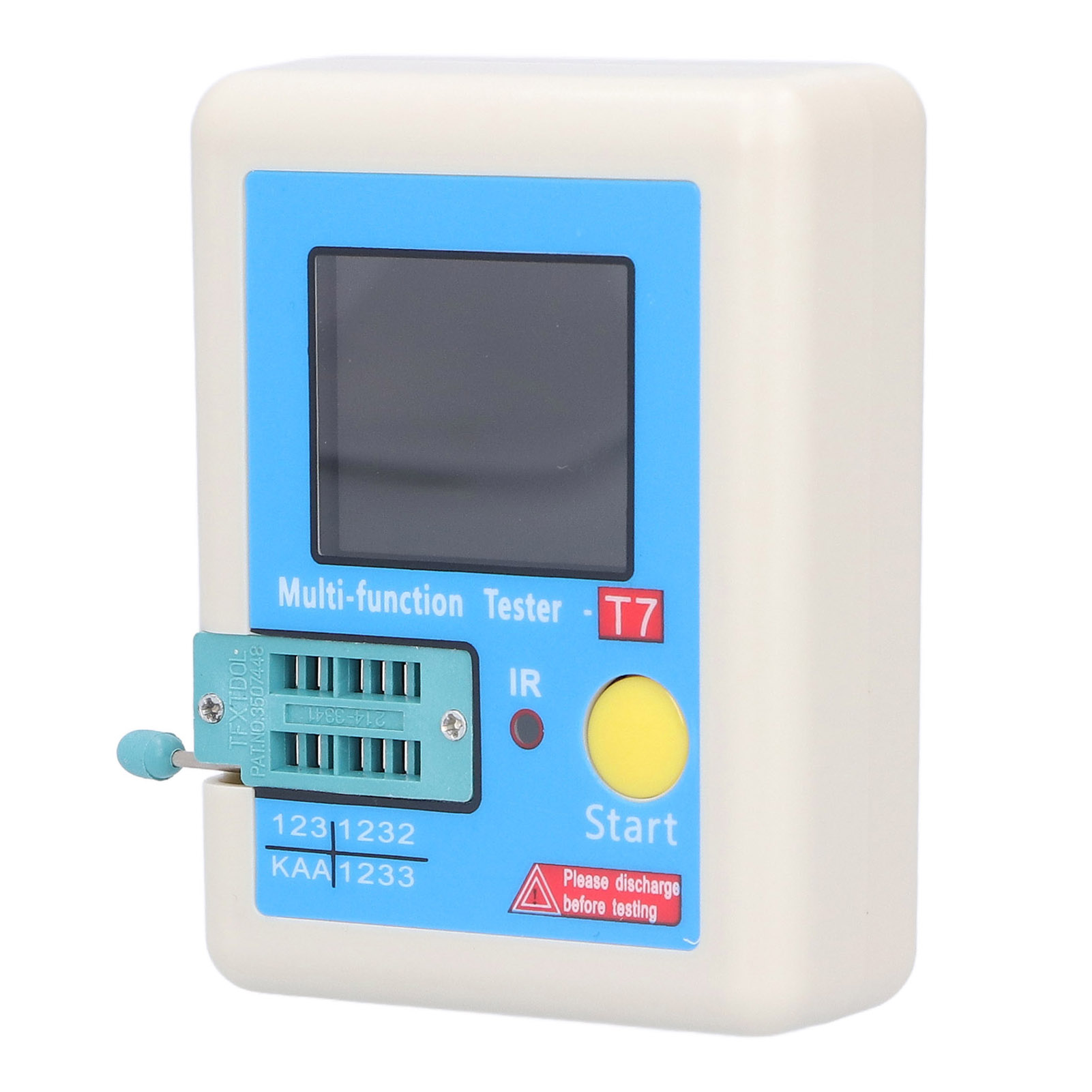 Lcr-t7 Hochgeschwindigkeits-transistortester, Farbdisplay, Bauteildetektor, Kapazitäts- Und Widerstandsmessung